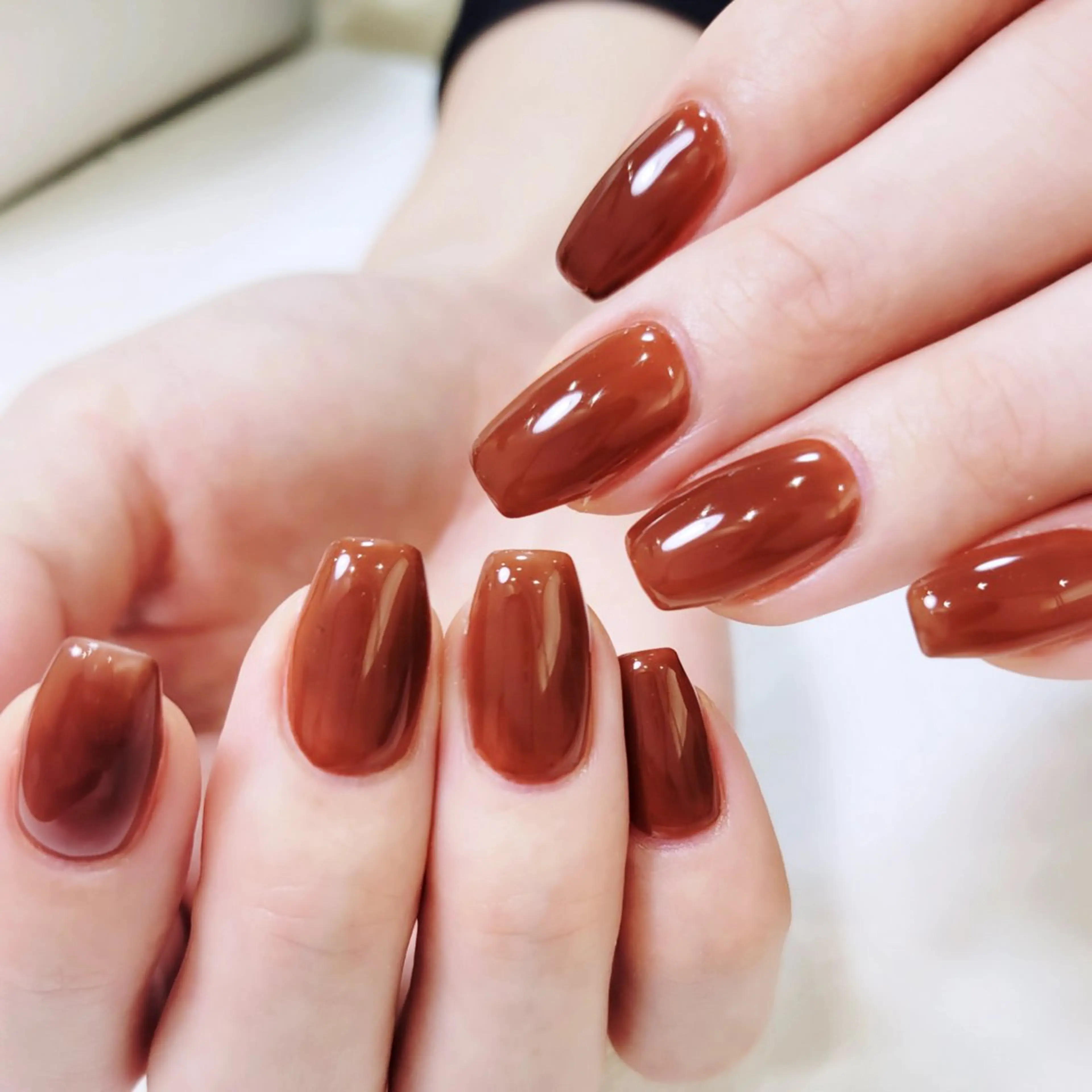 ネイル ワンカラーネイル biotope所属・嶋田 あゆみのネイルデザイン