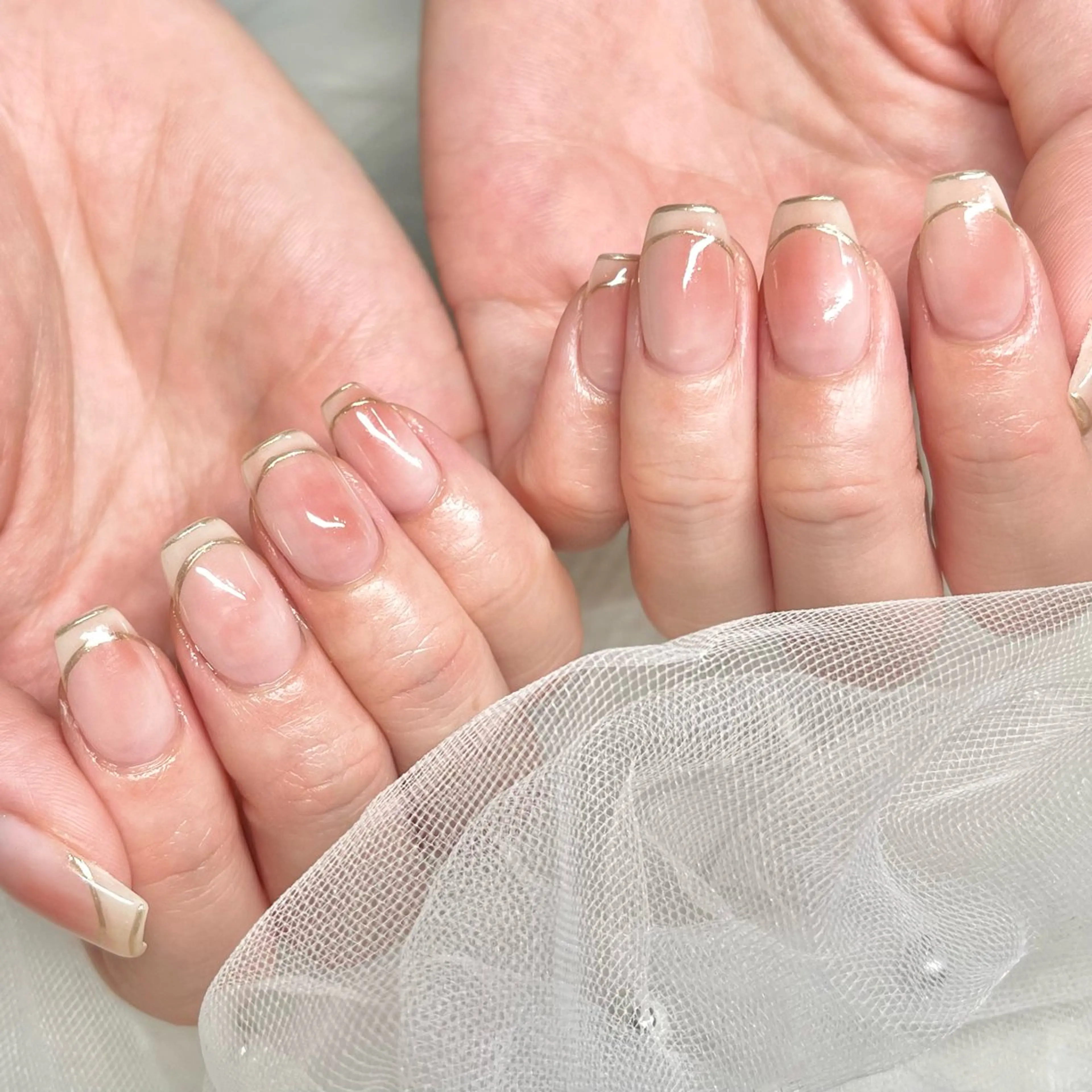 ネイル ハンドネイル joie ange rinna上本町のネイルデザイン