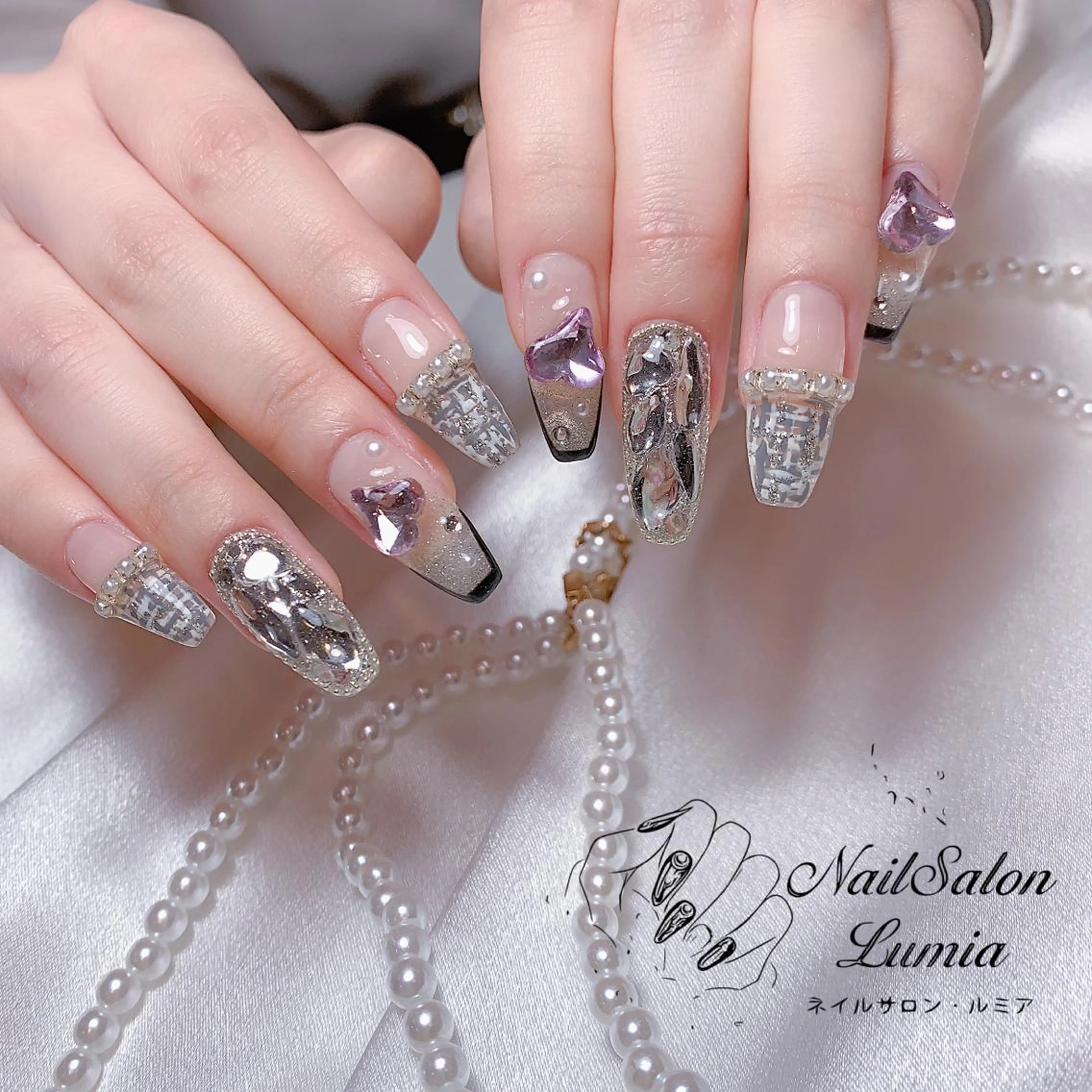 ネイル ハンドネイル ネイルサロン ルミア Lumia 店長のネイルデザイン