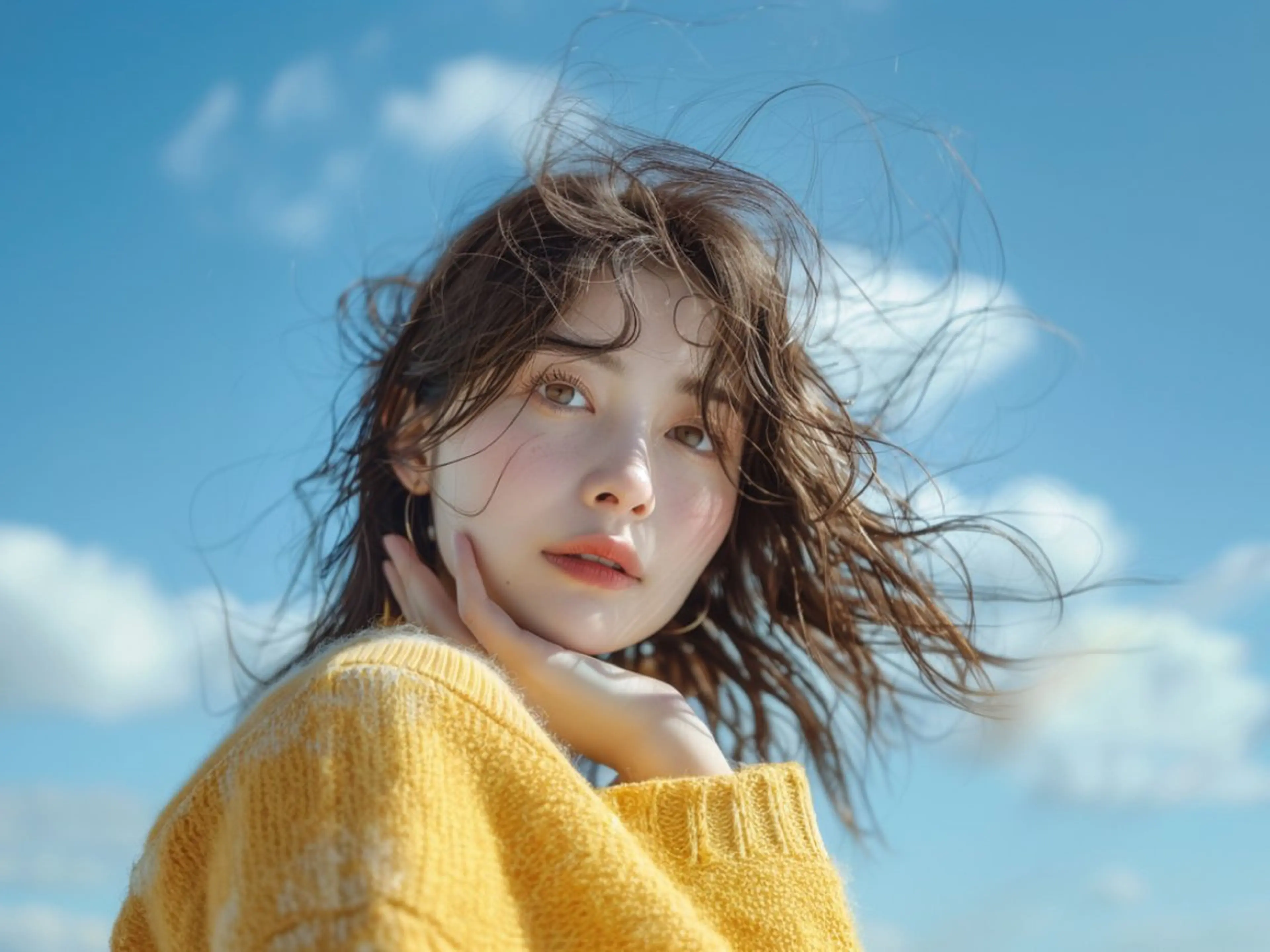 ロング Telasu所属・gata gataのヘアスタイル