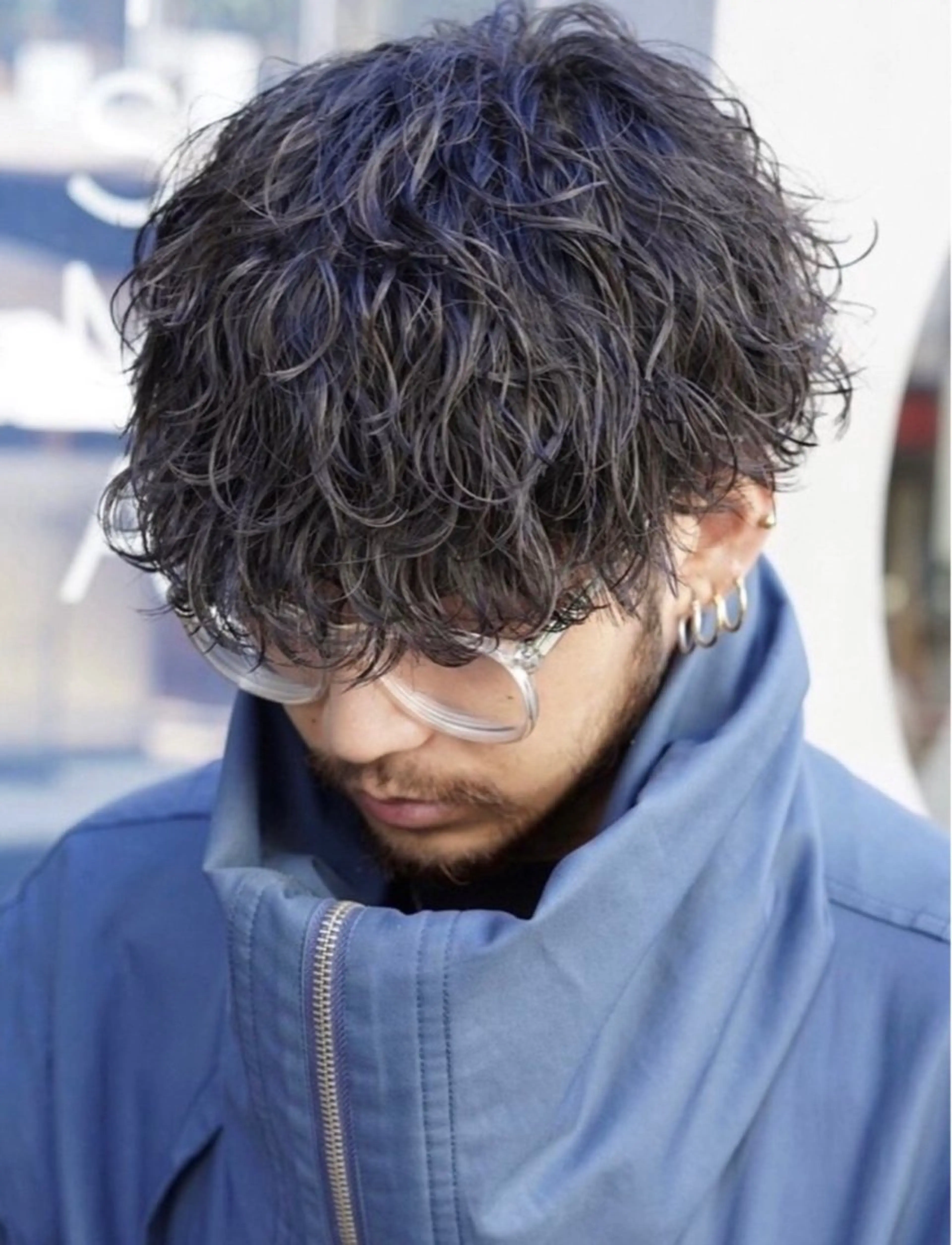 ショート パーマ メンズ fifth  SAKAE所属・SENTA✨メンズ パーマ✨fifth栄のヘアスタイル