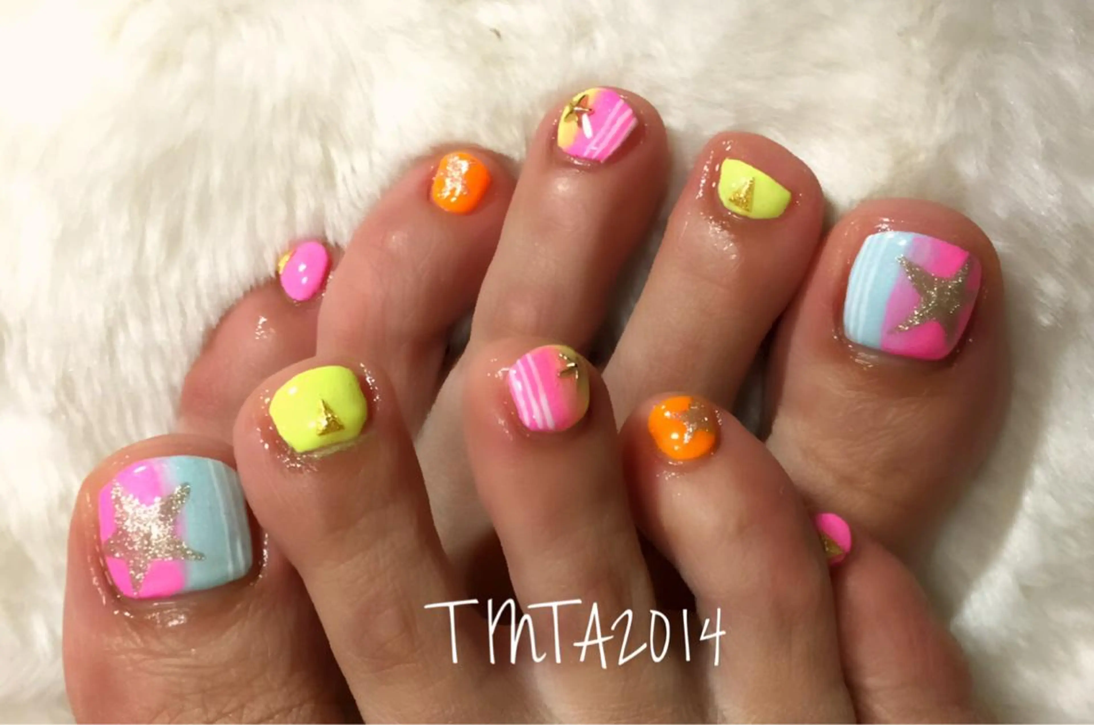 ネイル フットネイル ネイルサロン ティンタ所属・馬場 典子のネイルデザイン