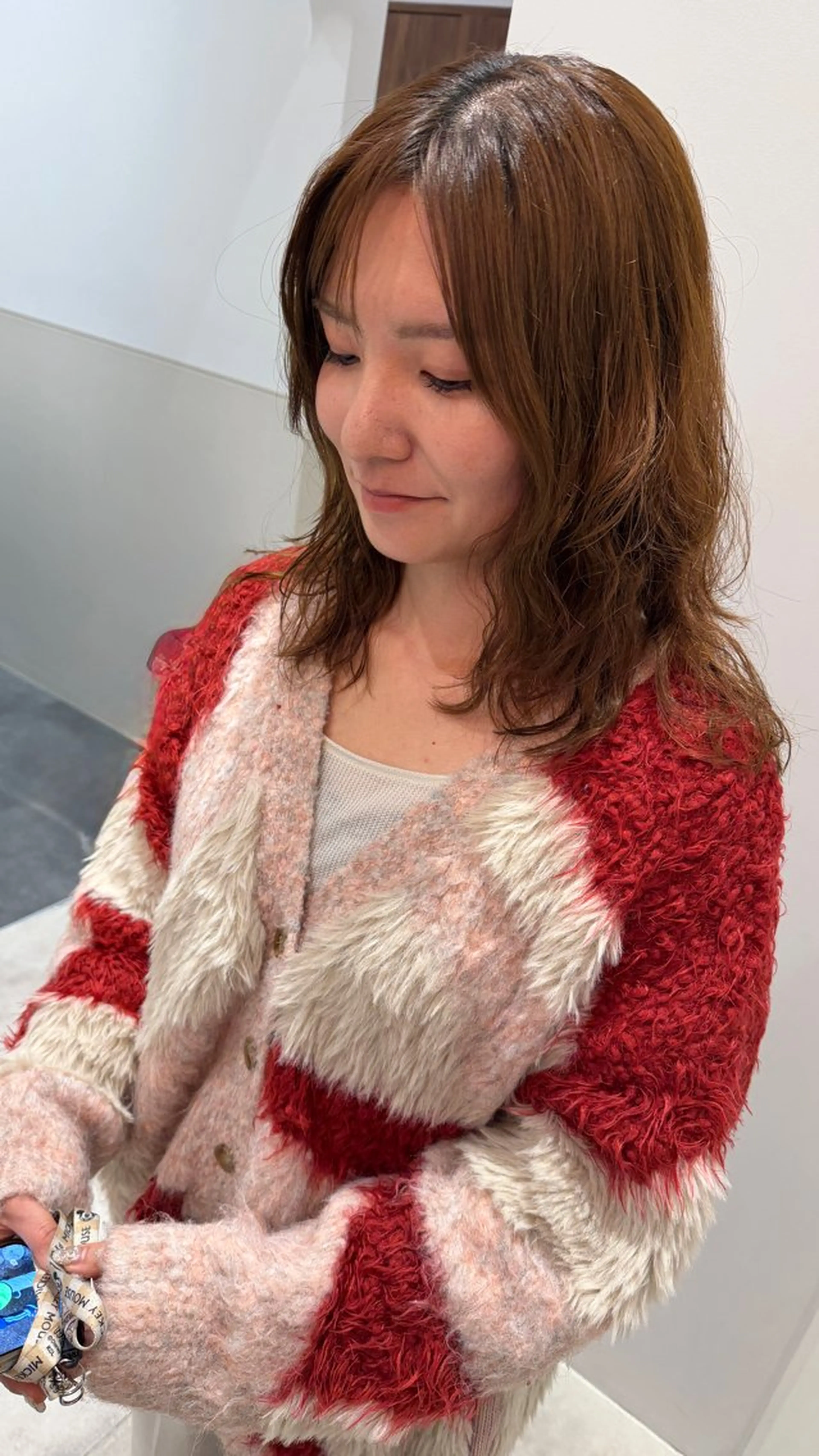 ミディアム パーマ ミディアムパーマ SALOWIN銀座RAYⅡ所属・レイヤー/髪質改善 /Sayakaのヘアスタイル