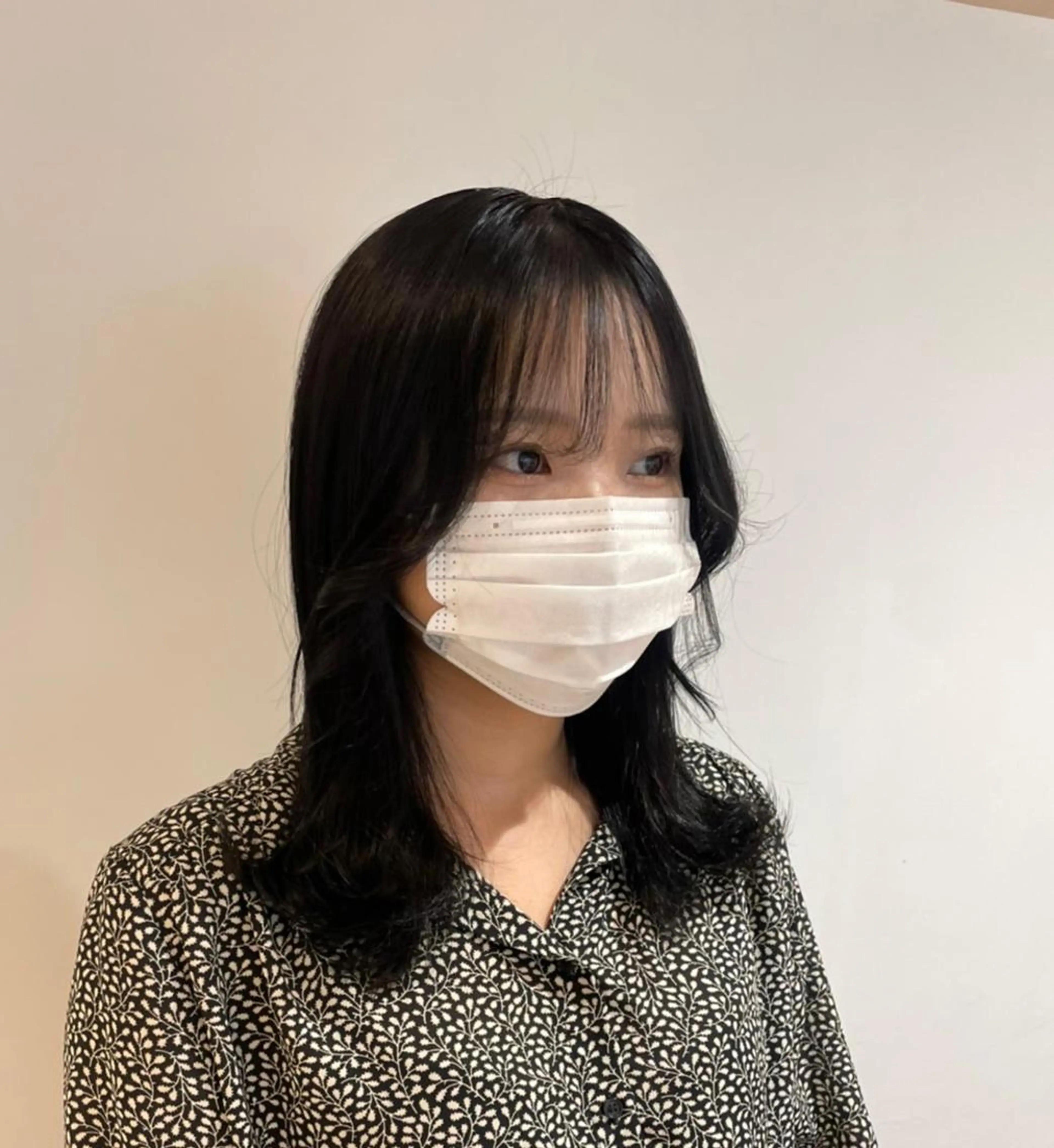 ミディアム カラー レイヤーカット 韓国風/yukinoのヘアスタイル