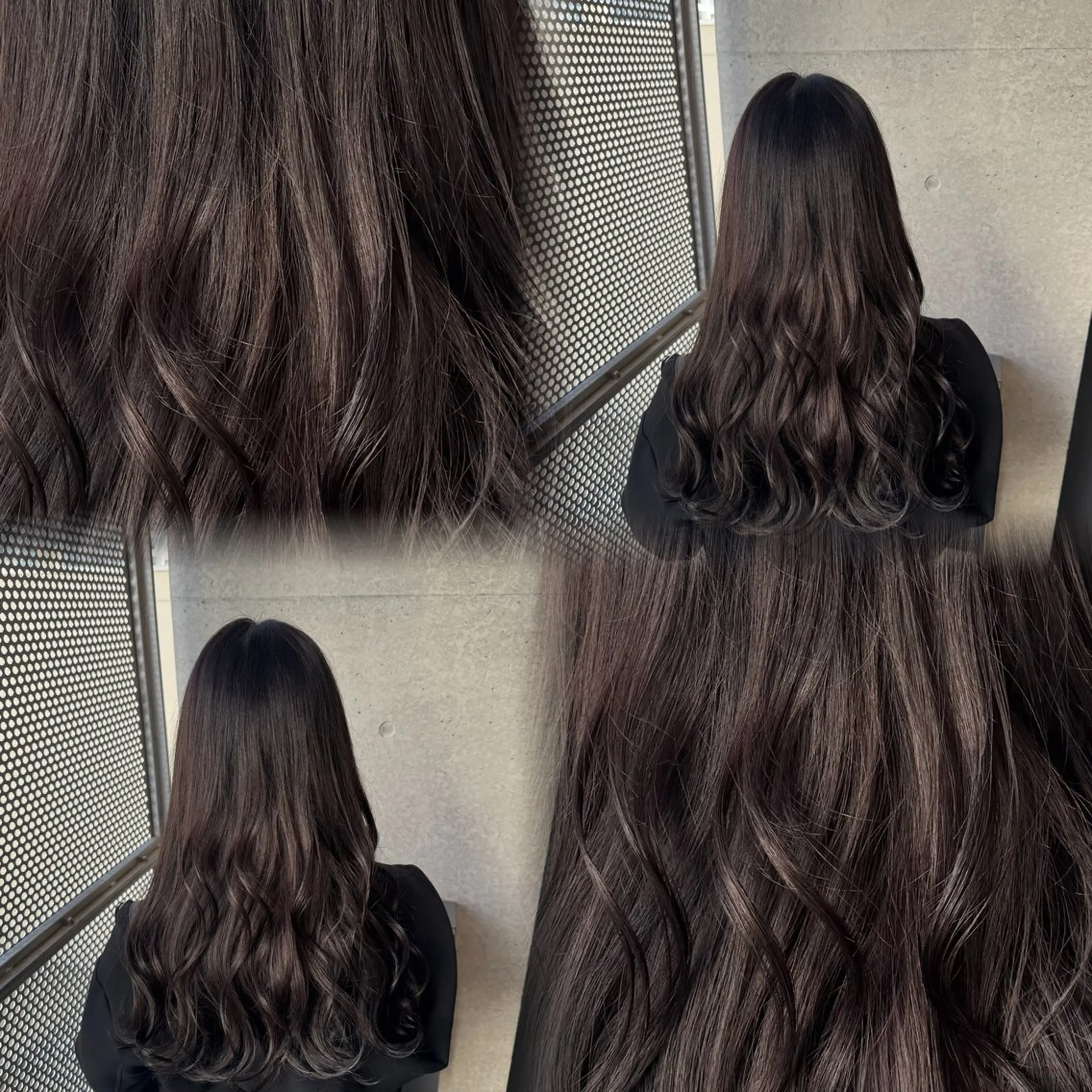 ロング カラー ヘアカラー トリートメント 髙橋 李里亜のヘアスタイル