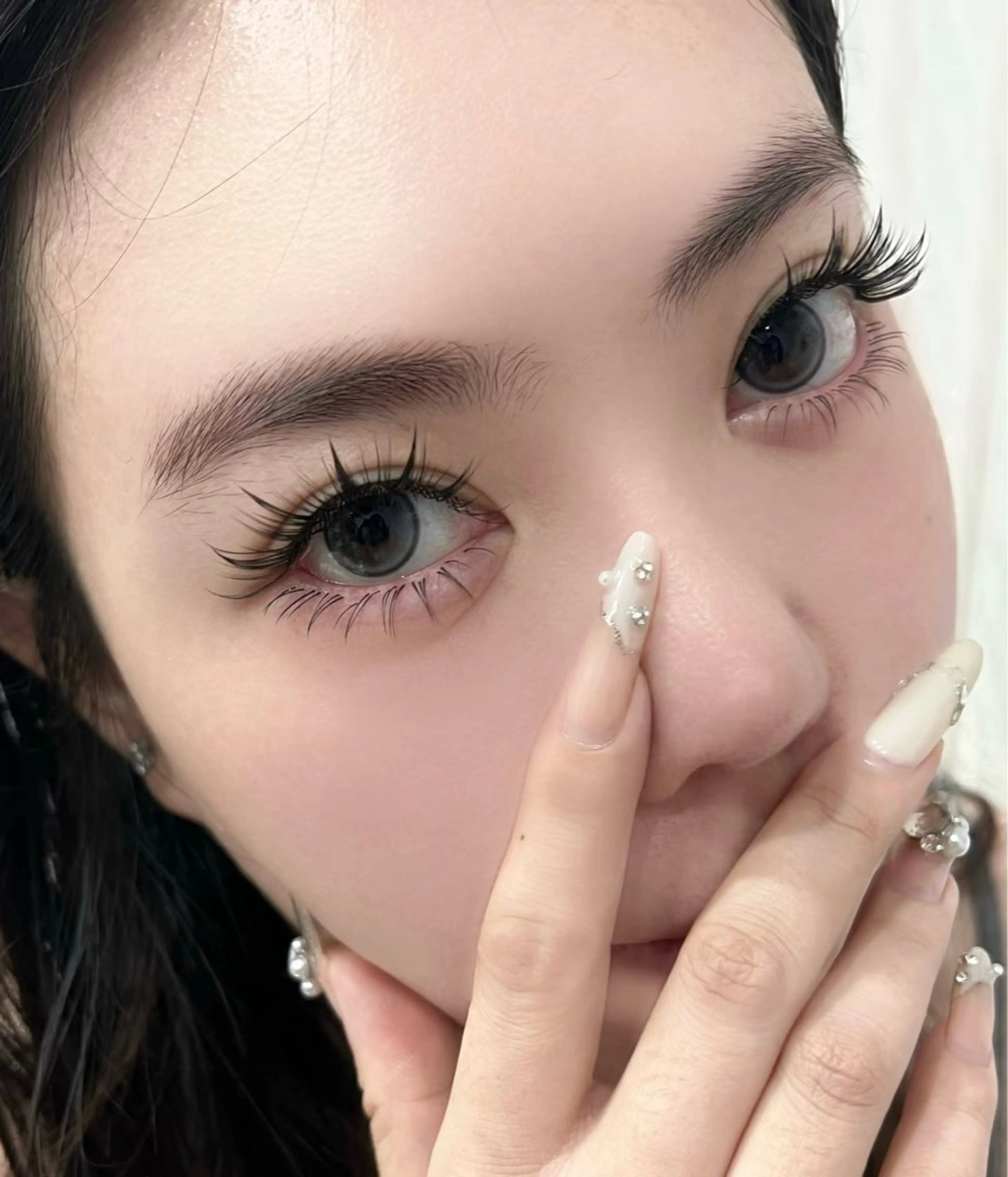 マツエク・マツパ 束感まつ毛 ワンホンマツエク マツエク 池袋💖 チルザルトサロンのマツエク・マツパデザイン