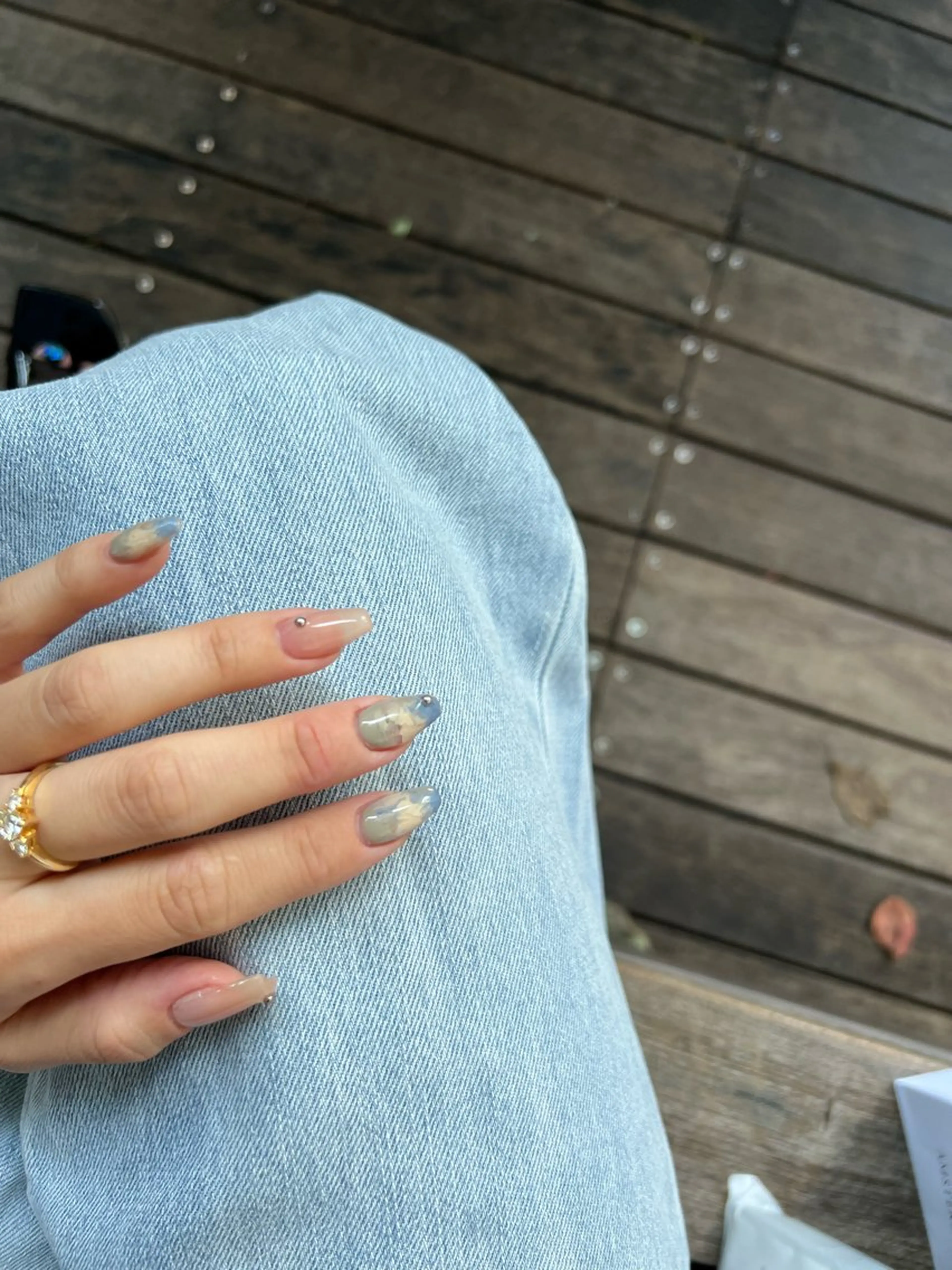 ネイル 持ち込み ニュアンスネイル Charme. NOBUKOのネイルデザイン