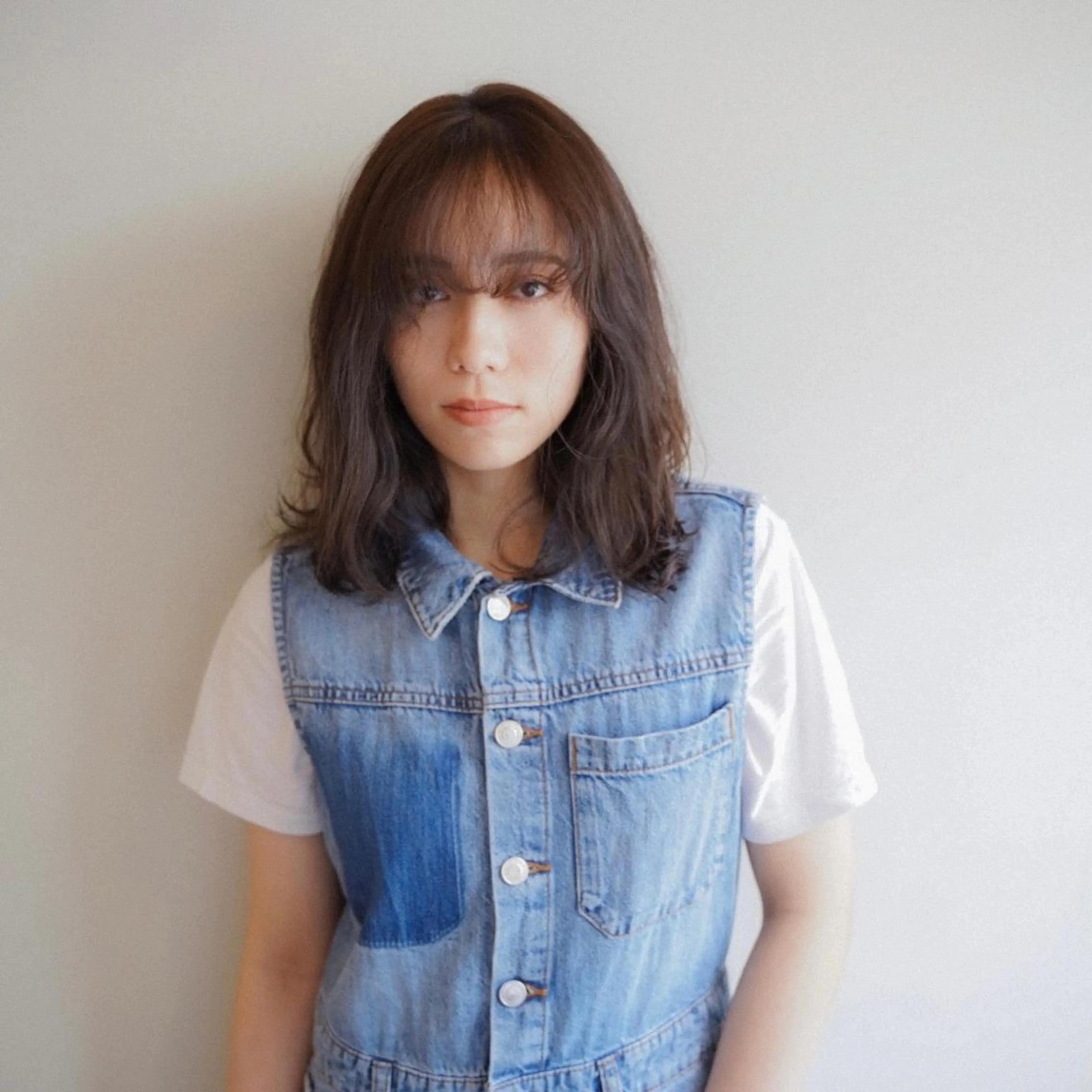 ミディアム カラー 板谷みさき /艶ボブ/藤沢美容室のヘアスタイル