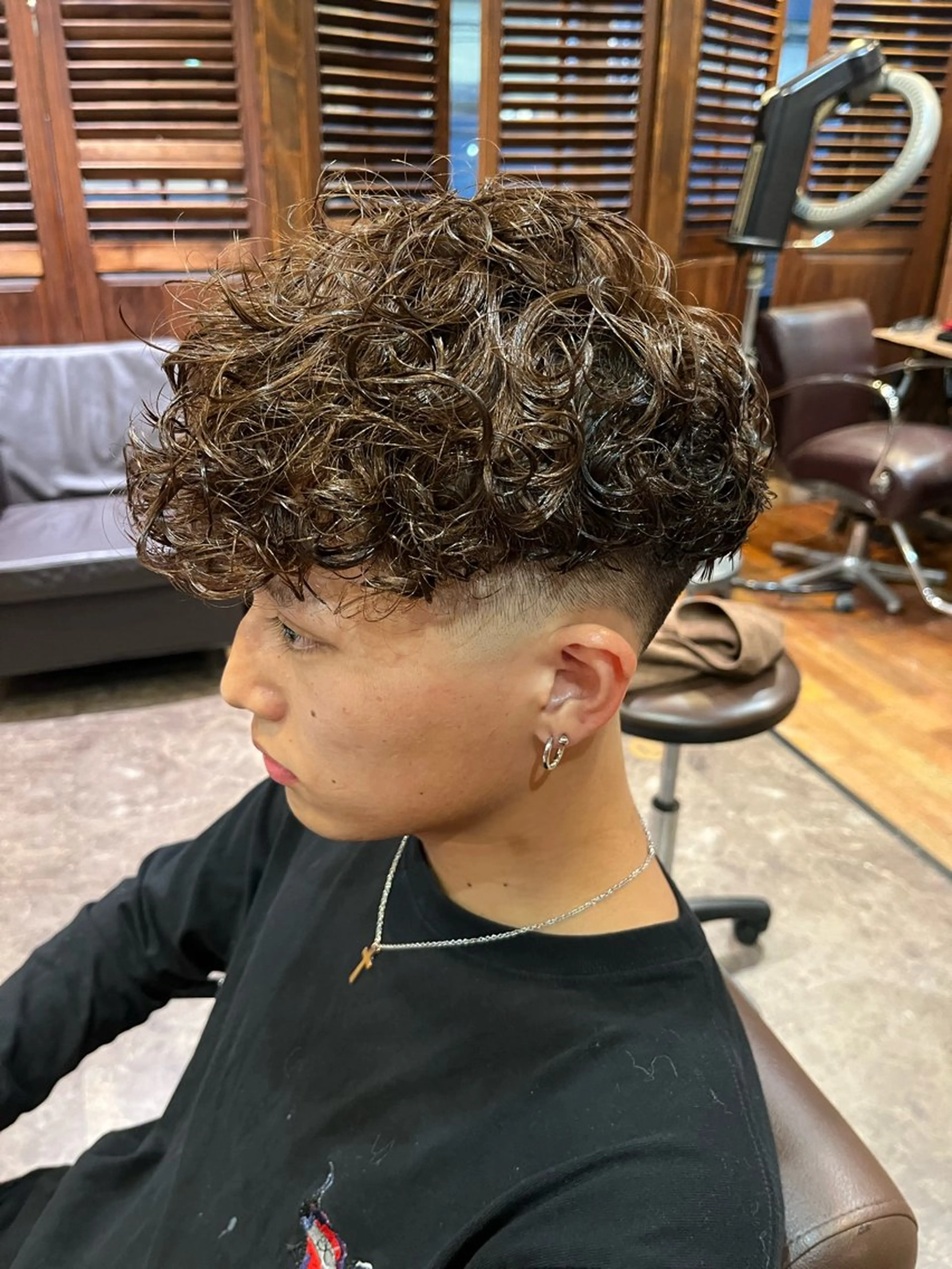メンズ スペインカール メンズサロンLGC 店長YUSUKEのヘアスタイル