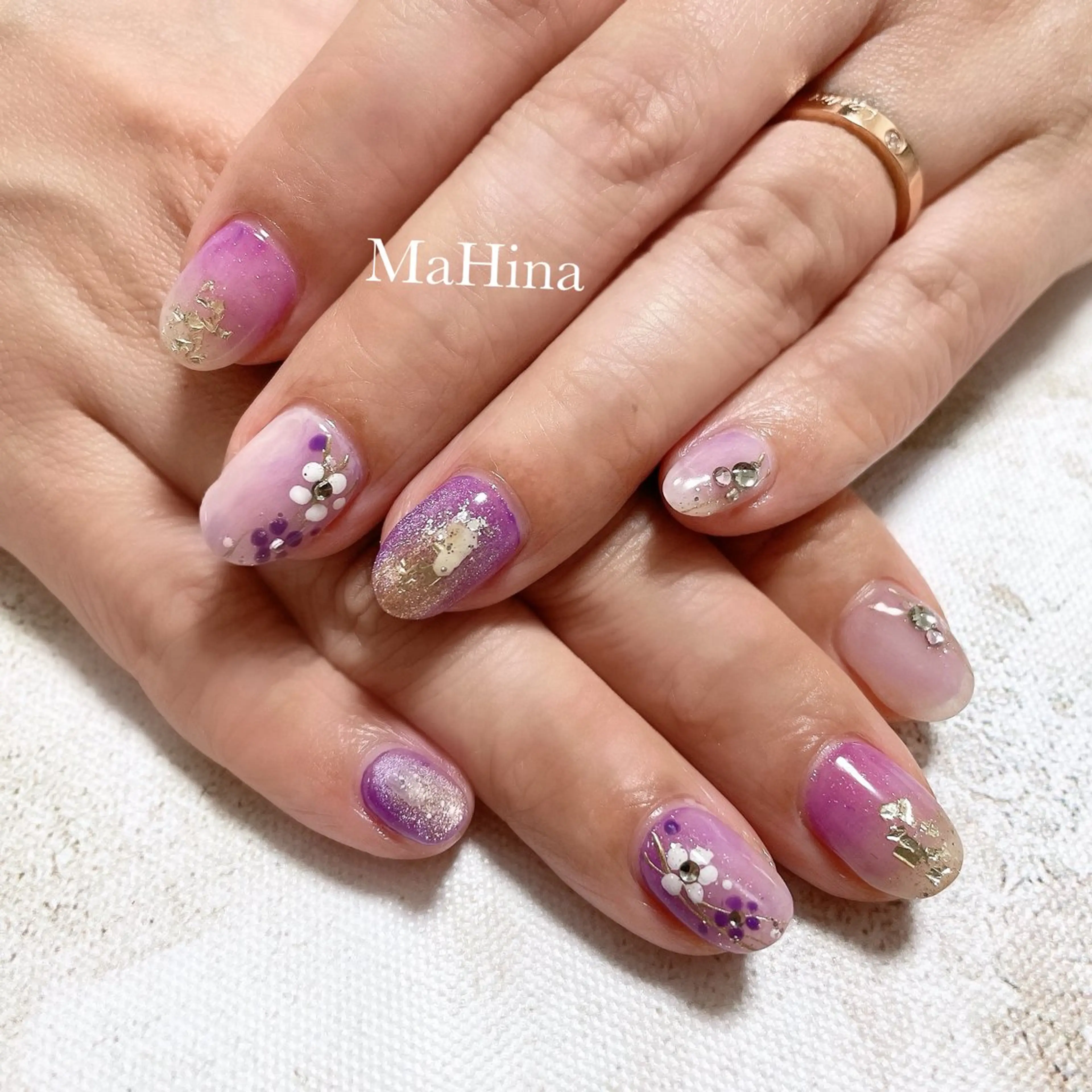 ネイル キラキラネイル Healing Salon...MaHina(マヒナ)所属・MaHina🌙 salonのネイルデザイン