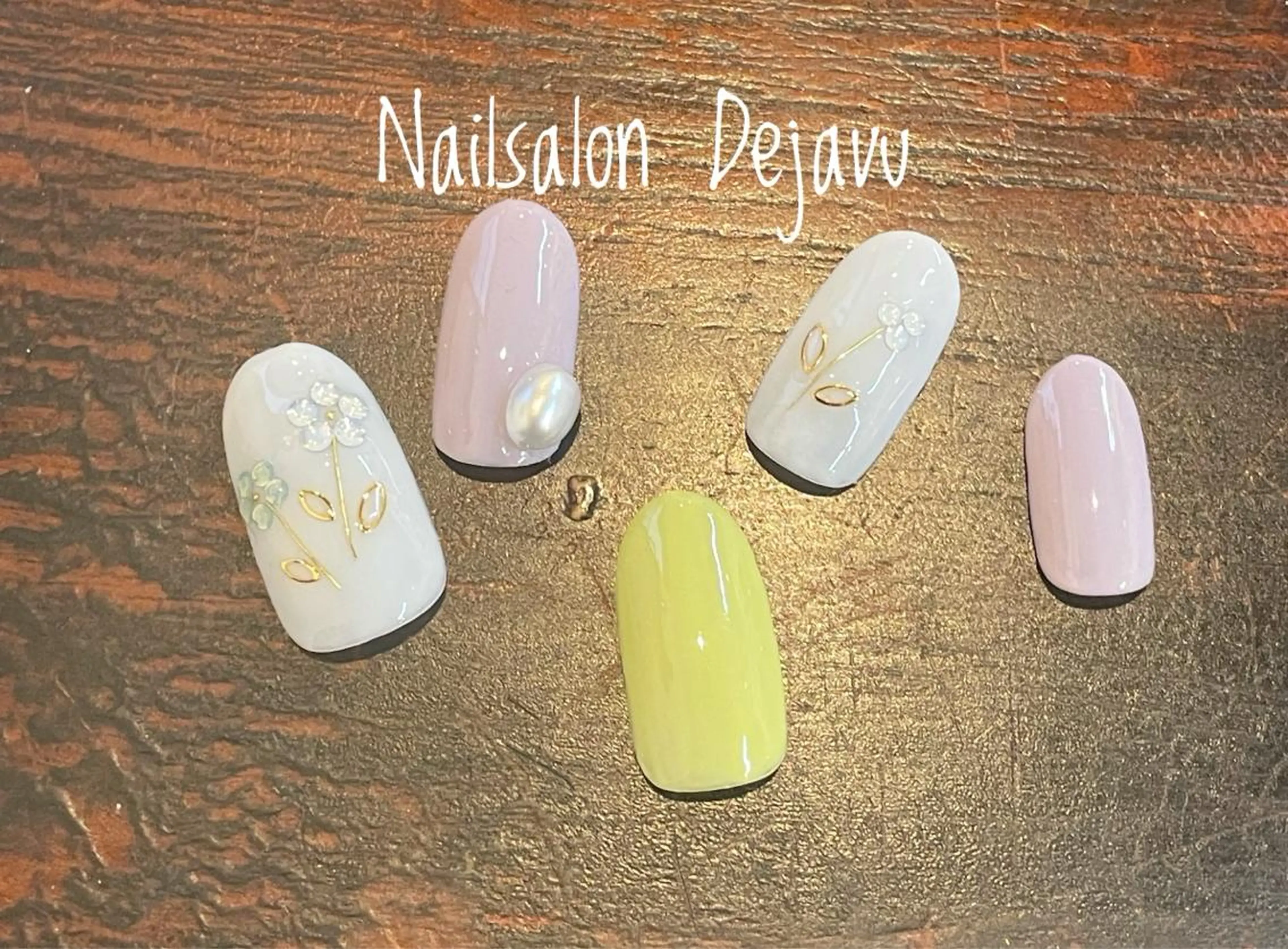 ネイル アートネイル フラワーネイル フレンチネイル ジェルネイル シンプルネイル ハンドネイル Nailsalon Dejavu  Yokosuka所属・Nailsalon Dejavuのネイルデザイン