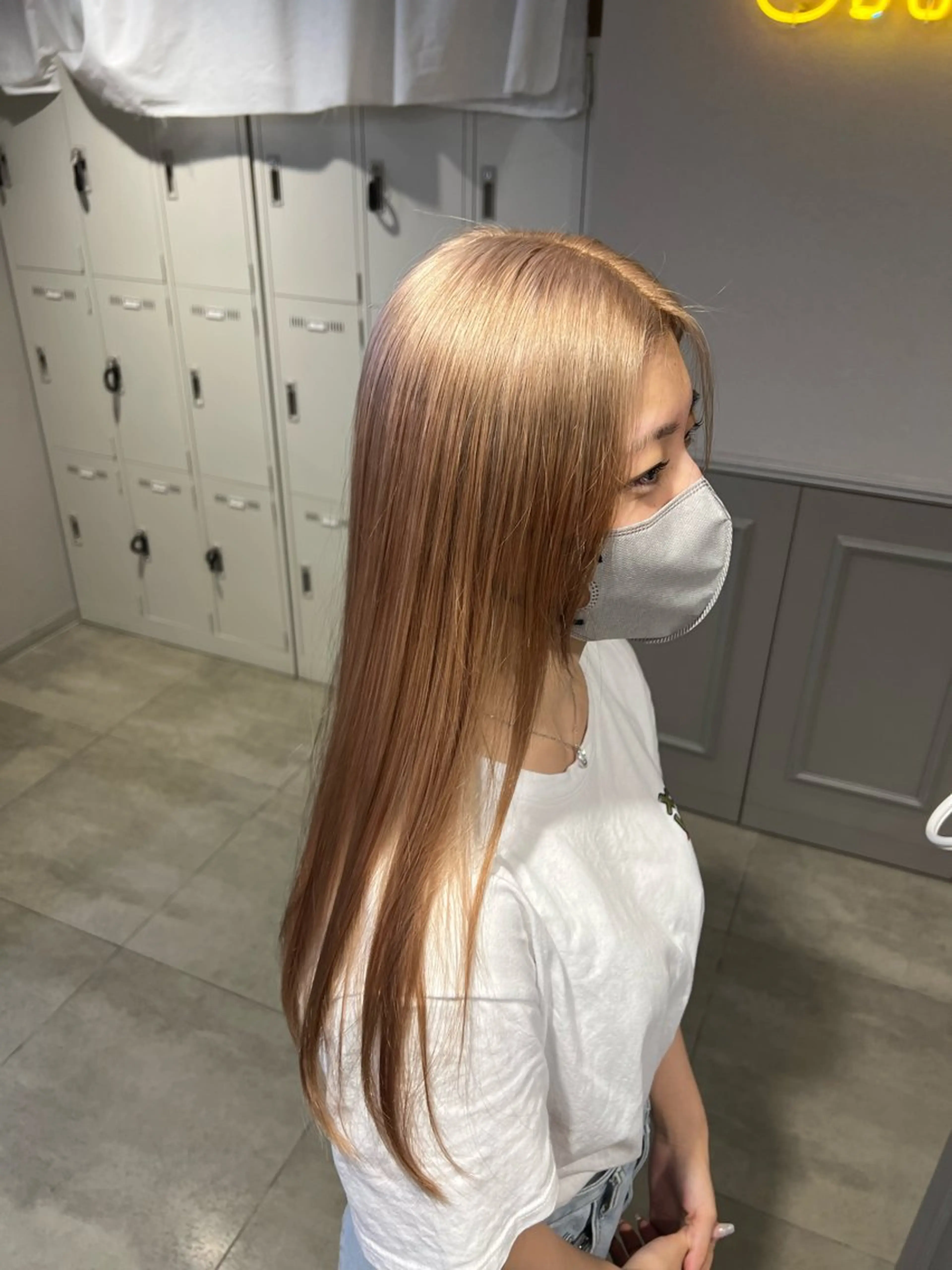 ロング カラー カット ヘアカラー 韓国レイヤーカット /REIのヘアスタイル