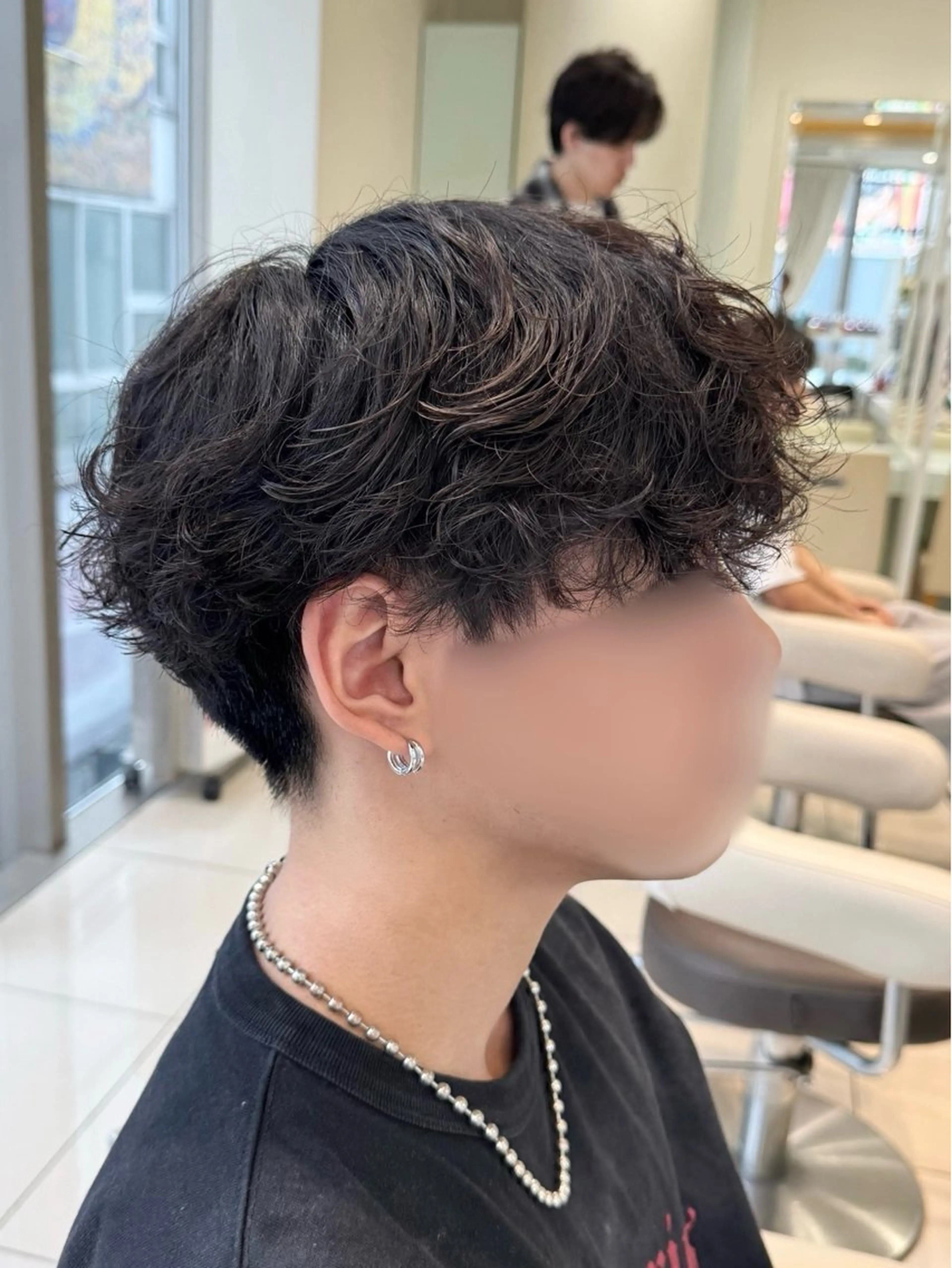 パーマ メンズ 【𝐀𝐬𝐡-池袋 】ひな 🎀💭のヘアスタイル