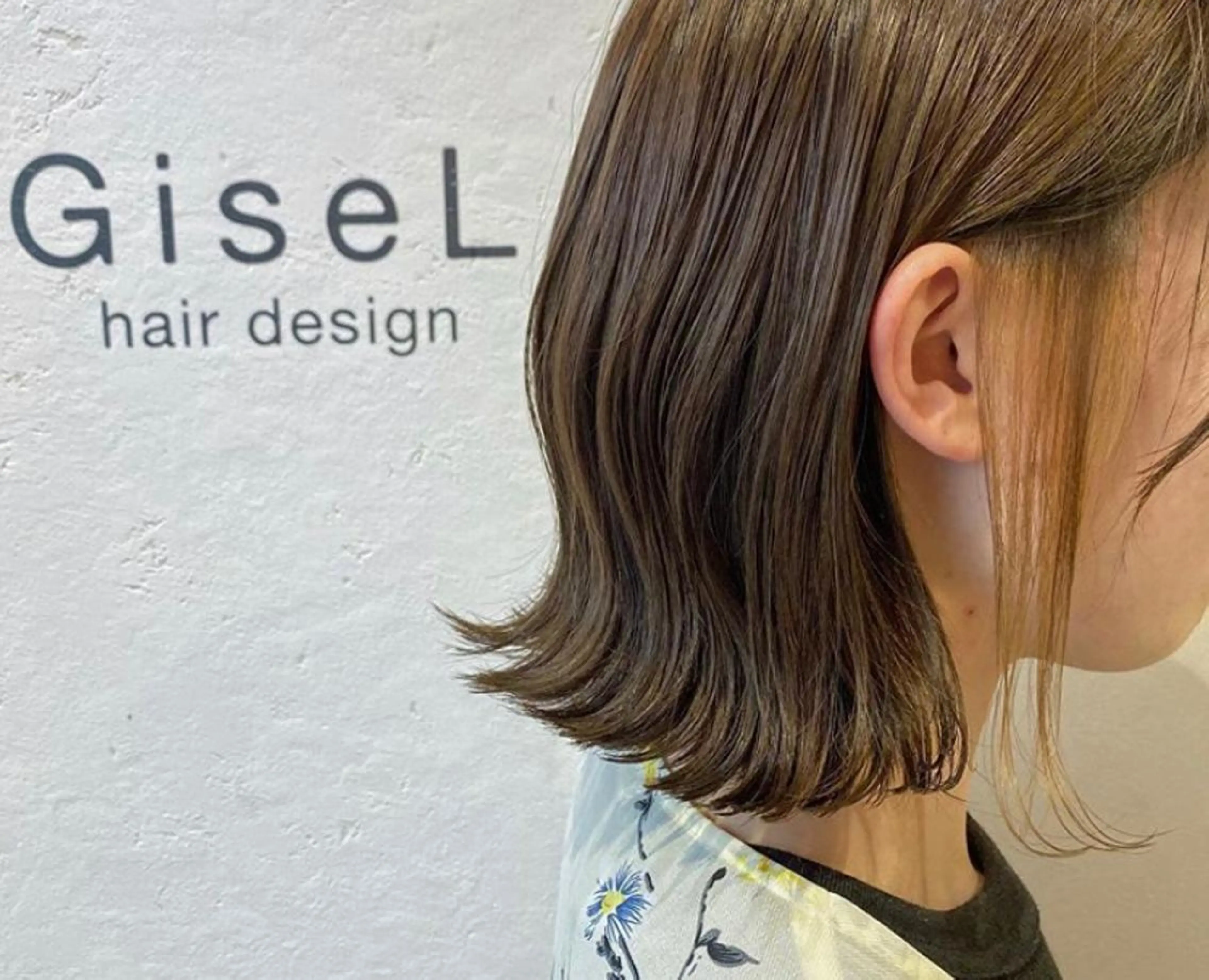 ショート カラー jill by gisel＿奥家のヘアスタイル