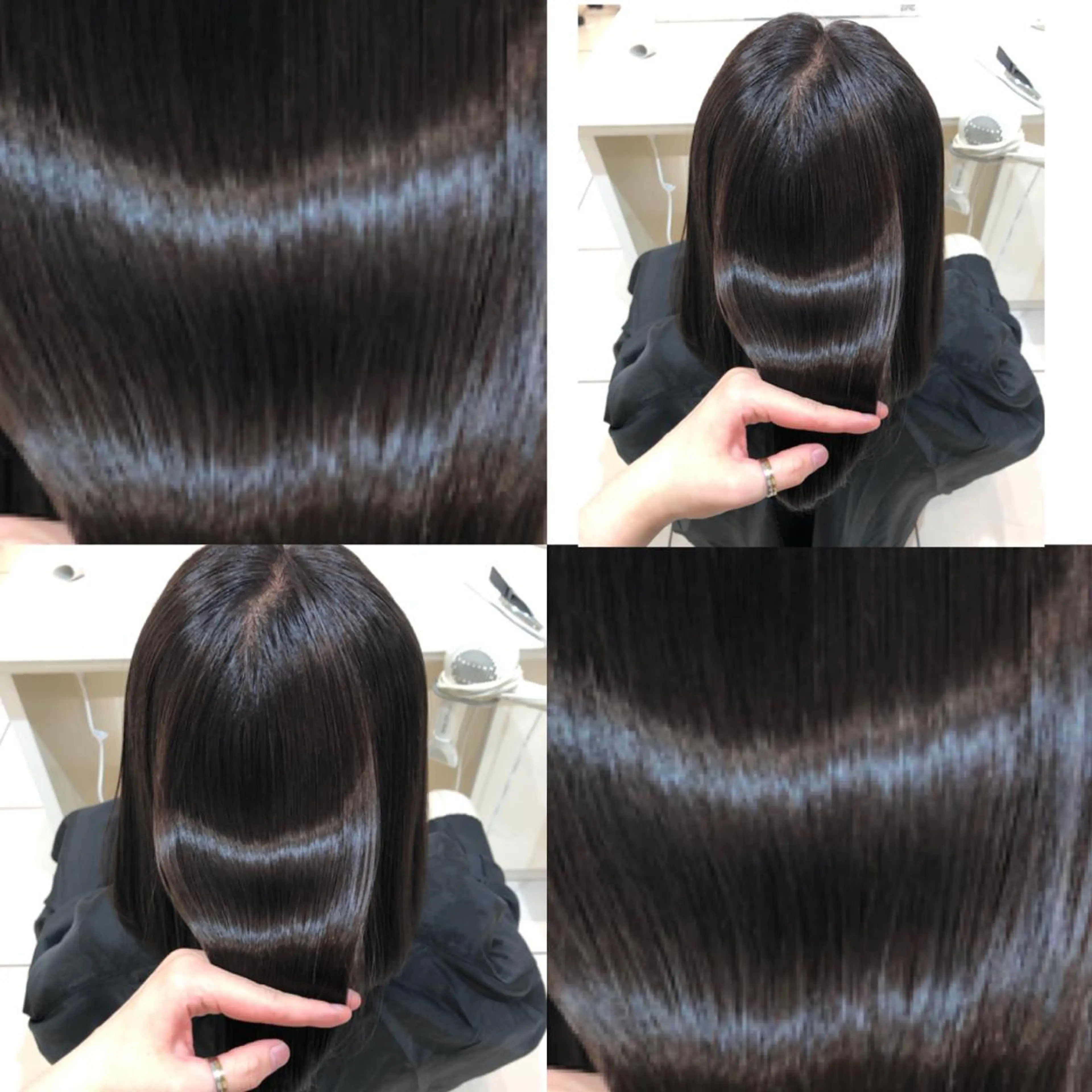 ミディアム カラー パーマ 縮毛矯正 mahiro 🦎のヘアスタイル