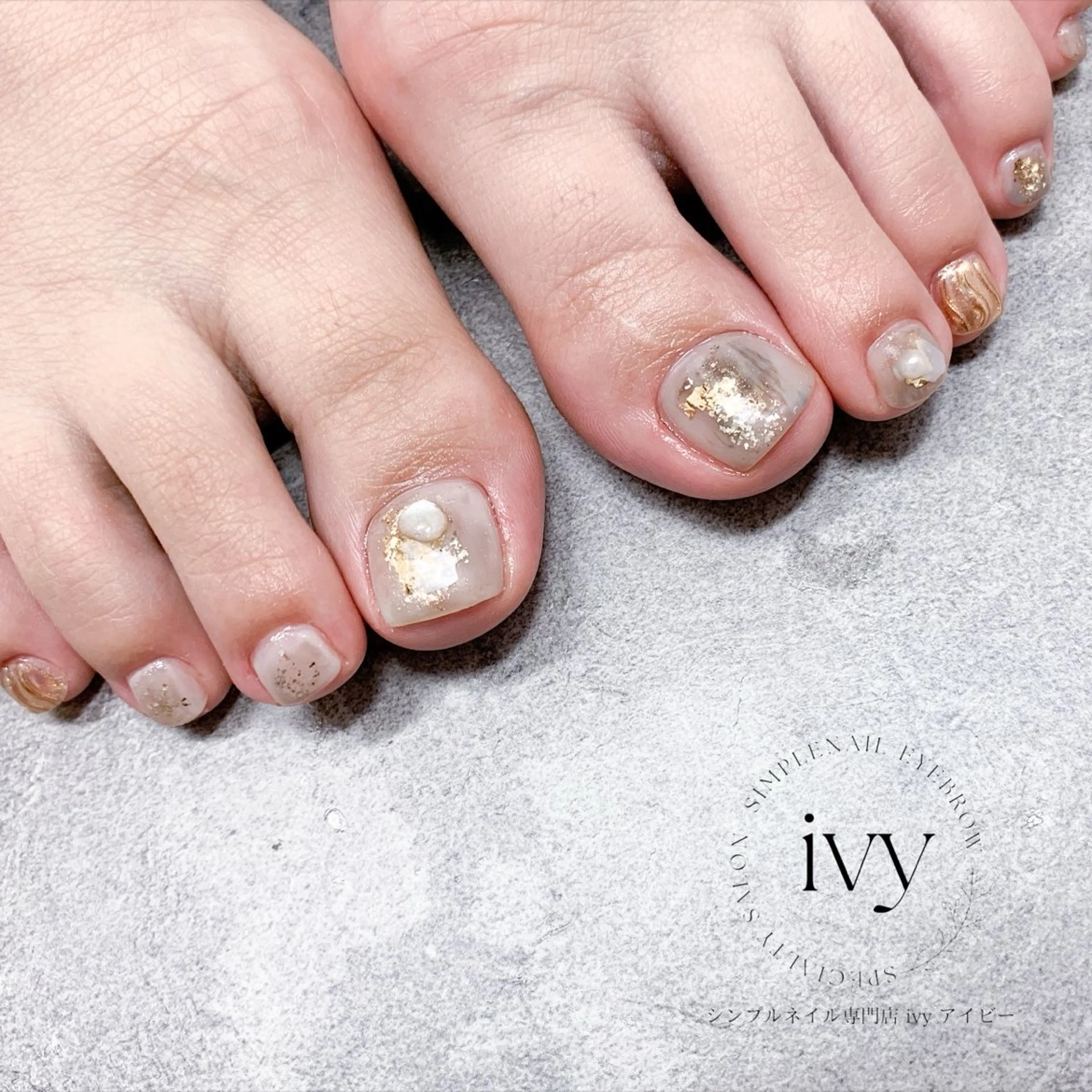 ネイル シンプルネイル専門店 ivy アイビーのネイルデザイン