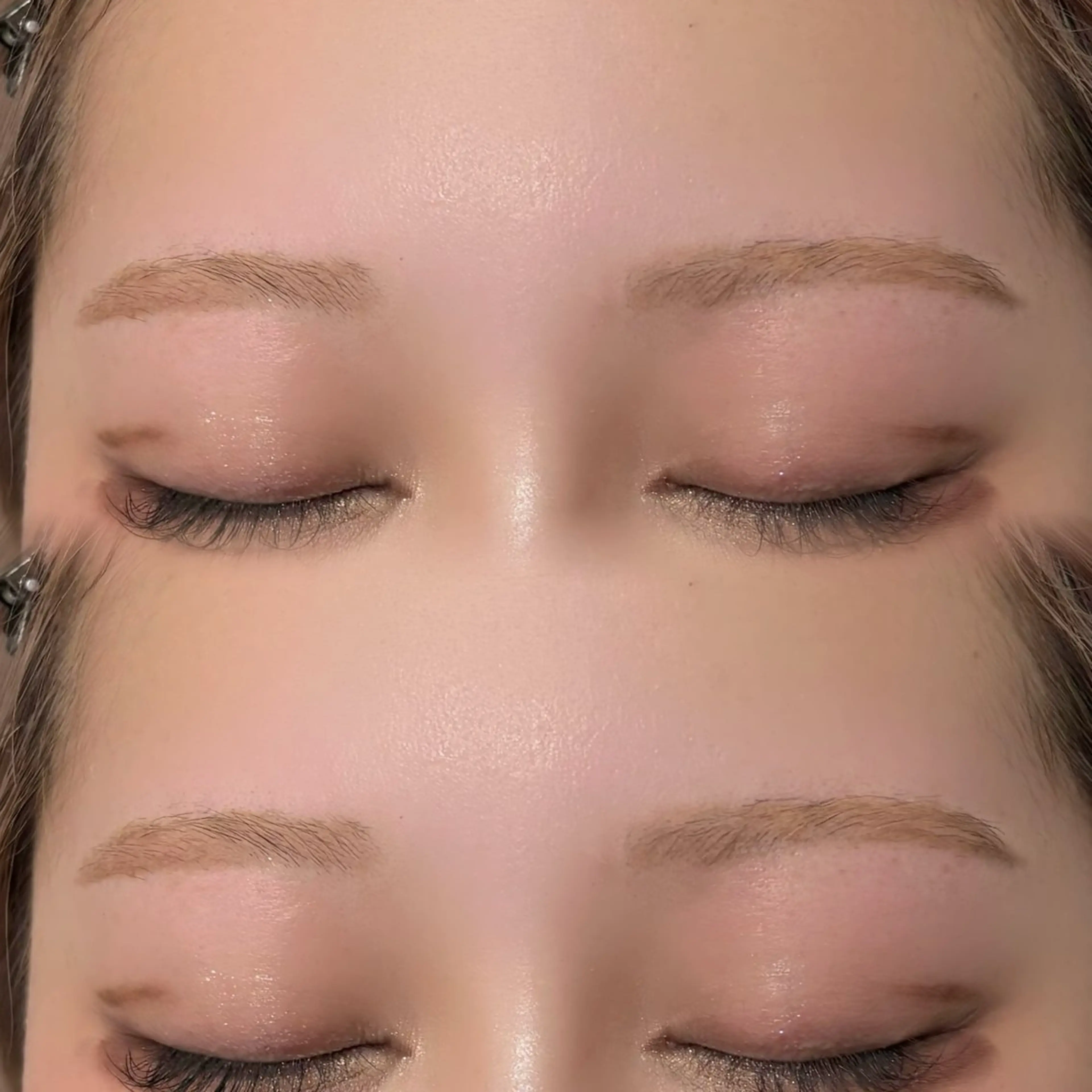 アイブロウ ワックス脱毛 その他(アイブロウ) しおり🍬 KOKORO🤍のヘアスタイル