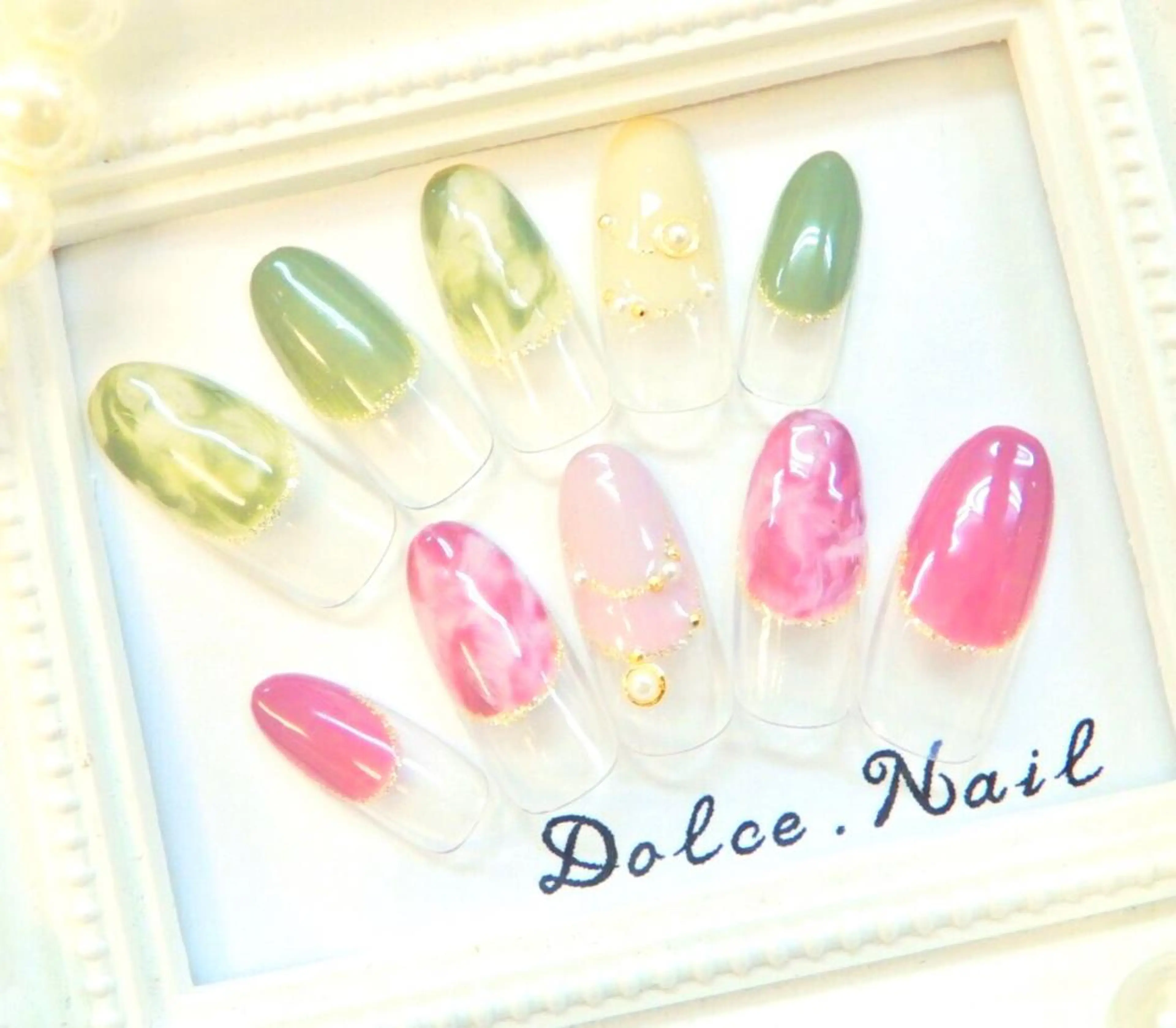 ネイル ジェルネイル ソフトジェル Dolce.Nail 柏店のネイルデザイン