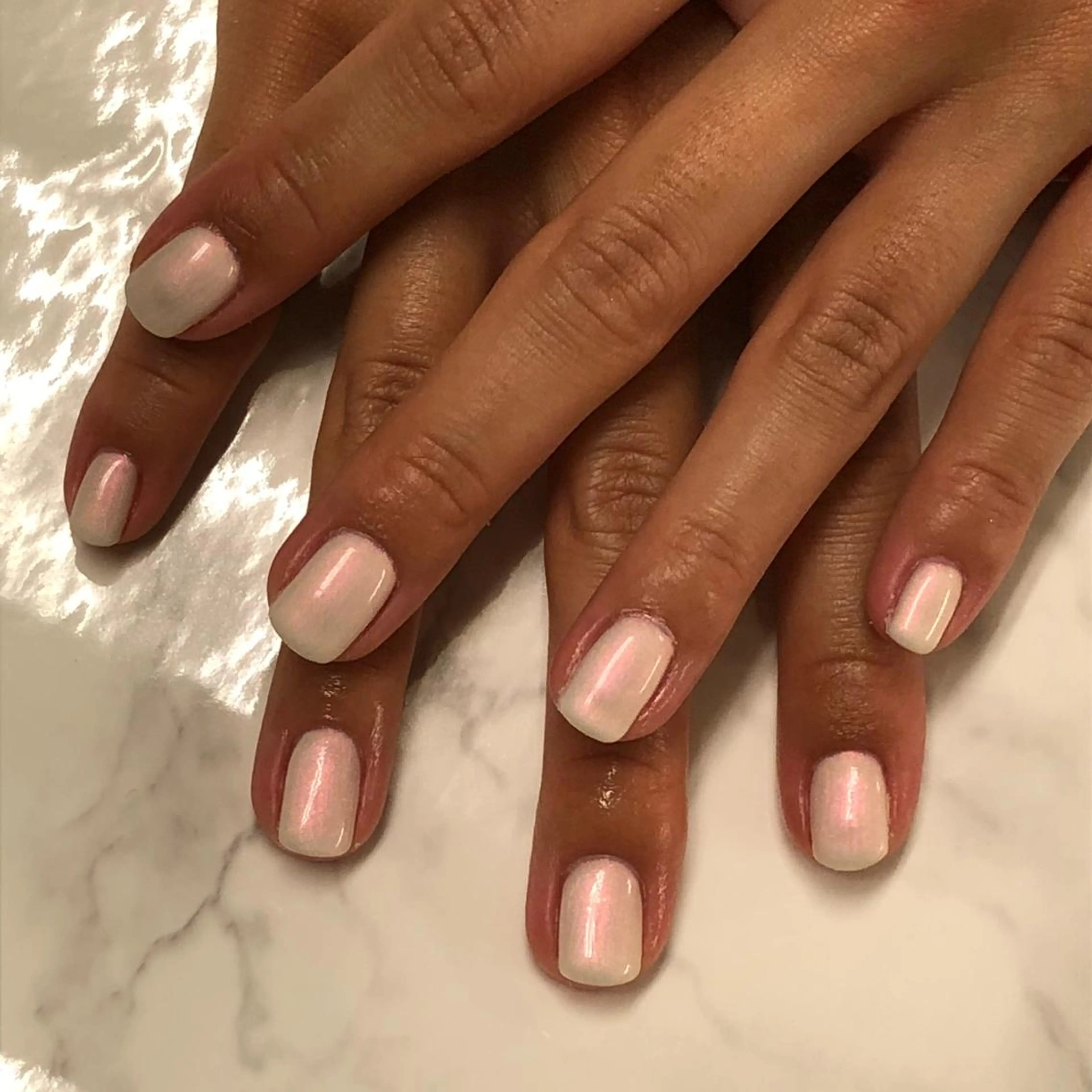 ネイル ワンカラーネイル ホワイト KIREIE NAILSのネイルデザイン