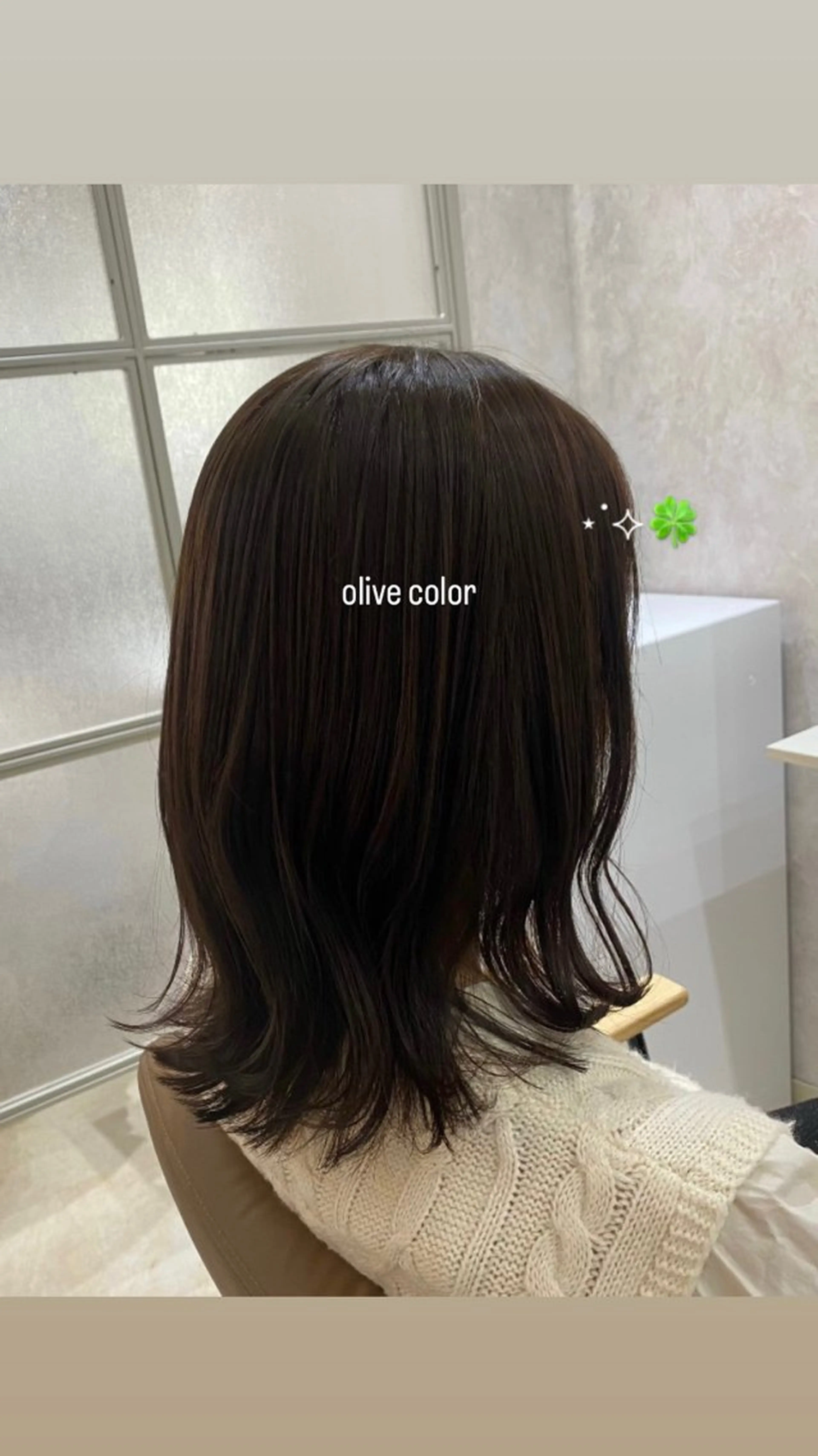 ミディアム カラー ROSSO Rurika🐈‍⬛のヘアスタイル