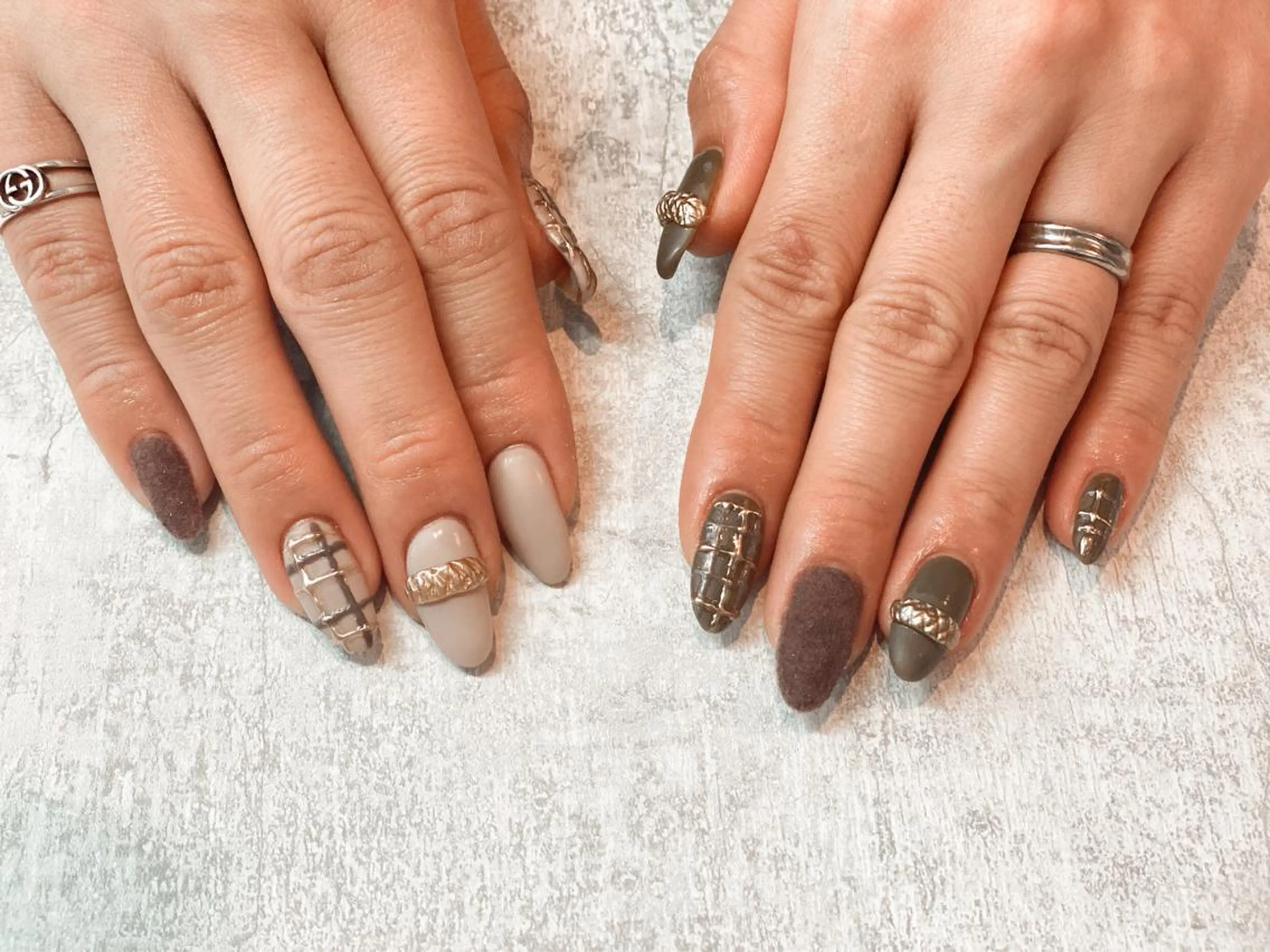 ネイル ハンドネイル NAIL Salon IP所属・長谷川 奈緒美のネイルデザイン