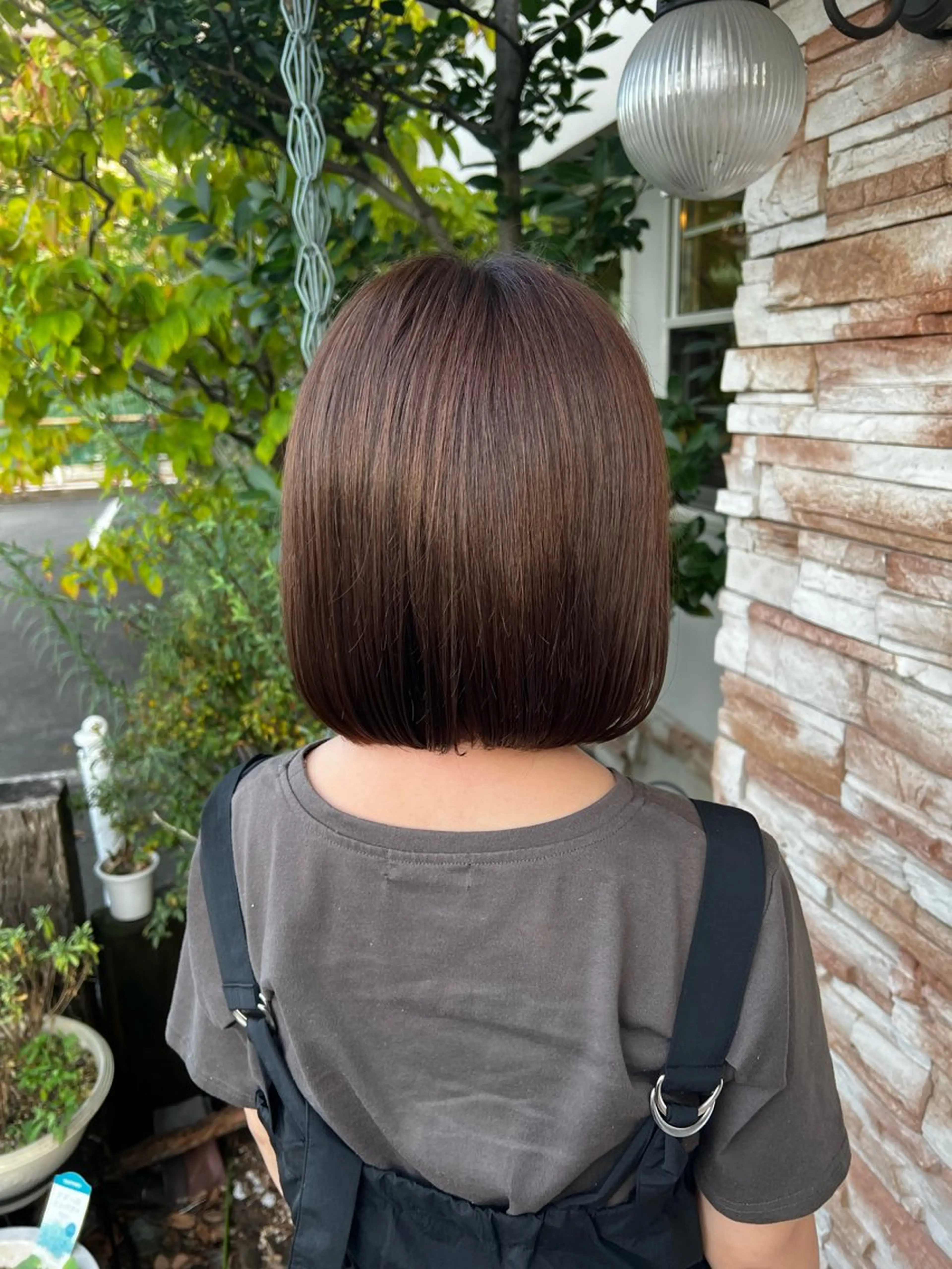 ショート カラー ブリーチ まりん /小牧美容院のヘアスタイル