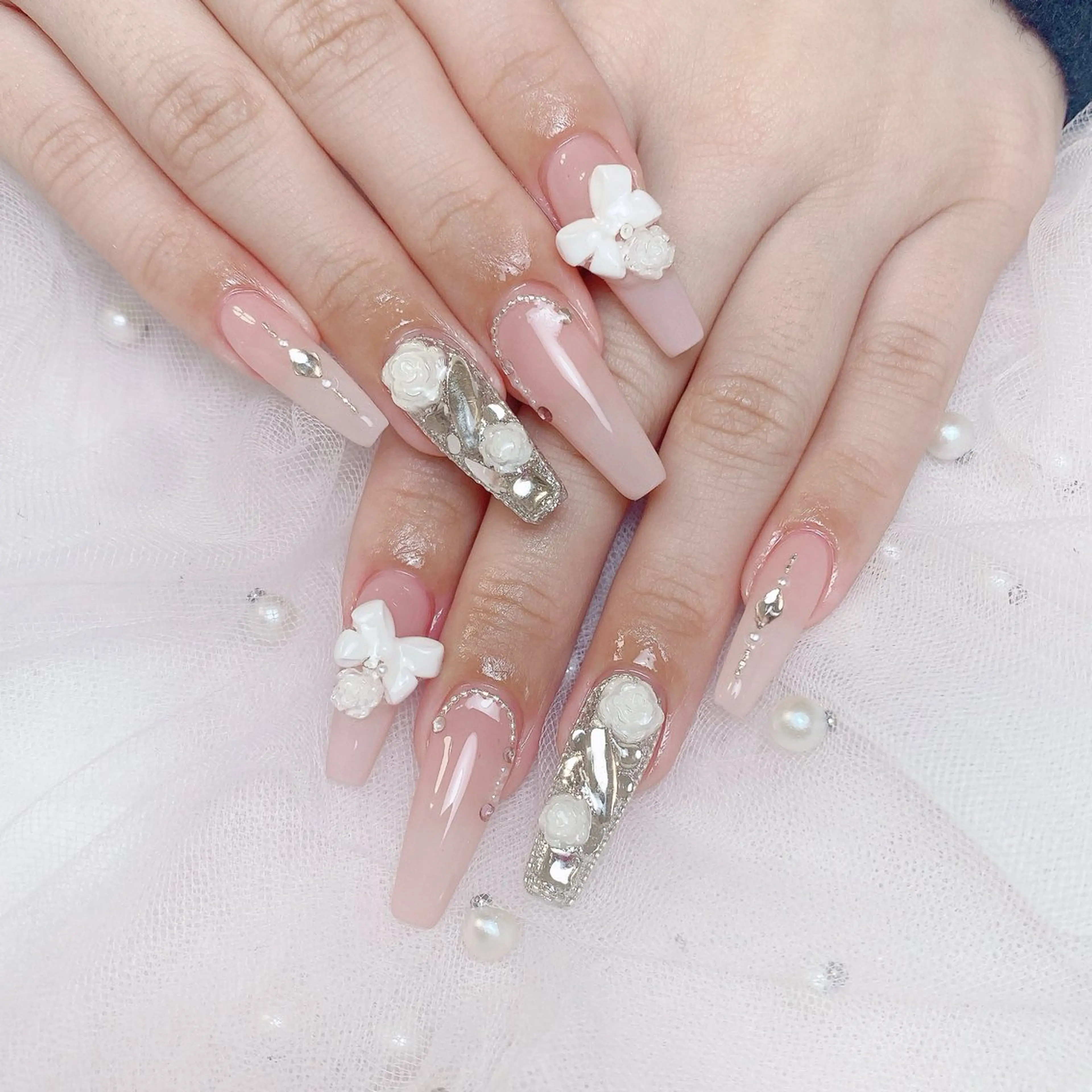 ネイル ハンドネイル ロータス Naのネイルデザイン