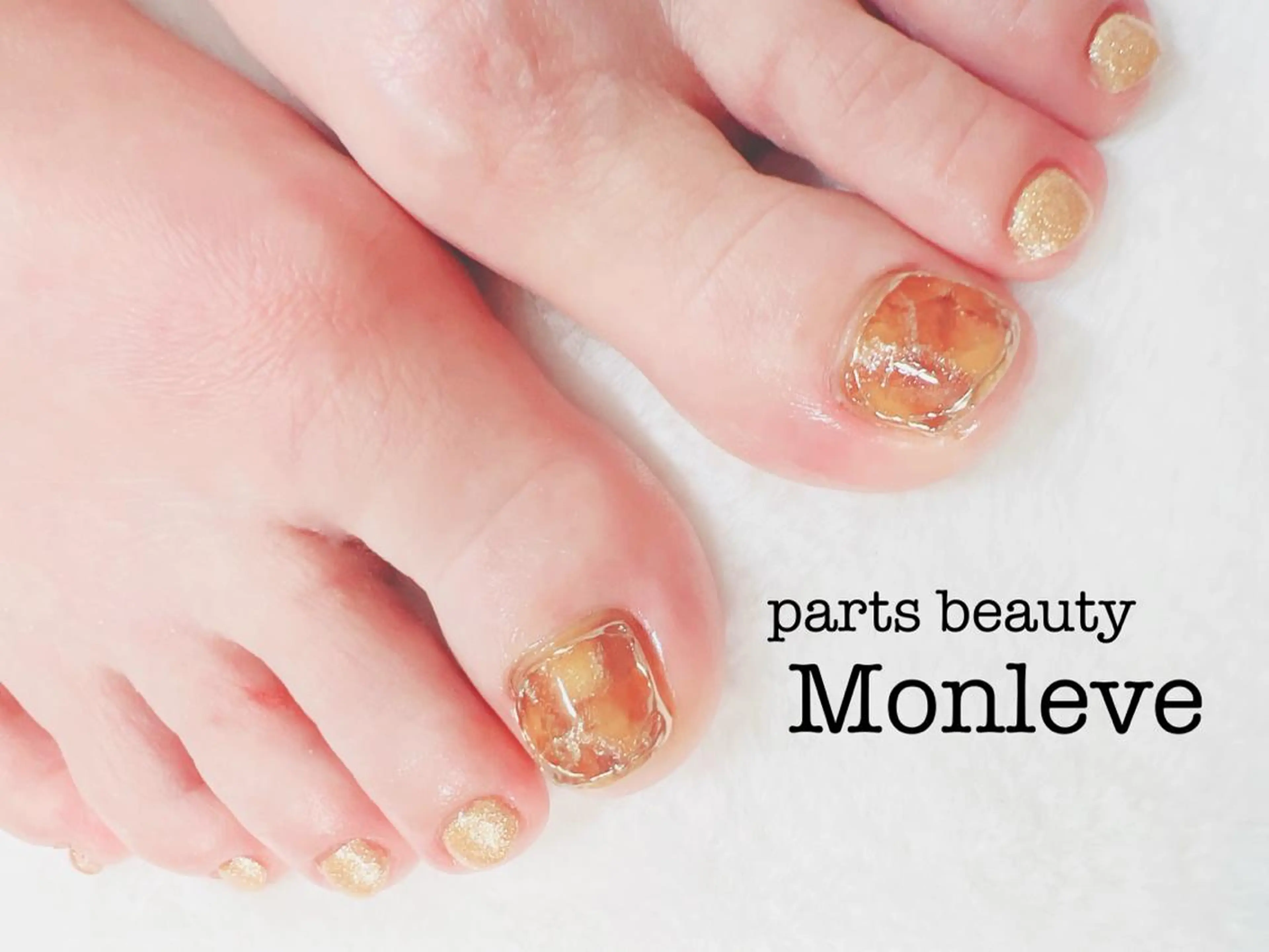 ネイル マツエク・マツパ フットネイル Monleve💙 miinaのヘアスタイル