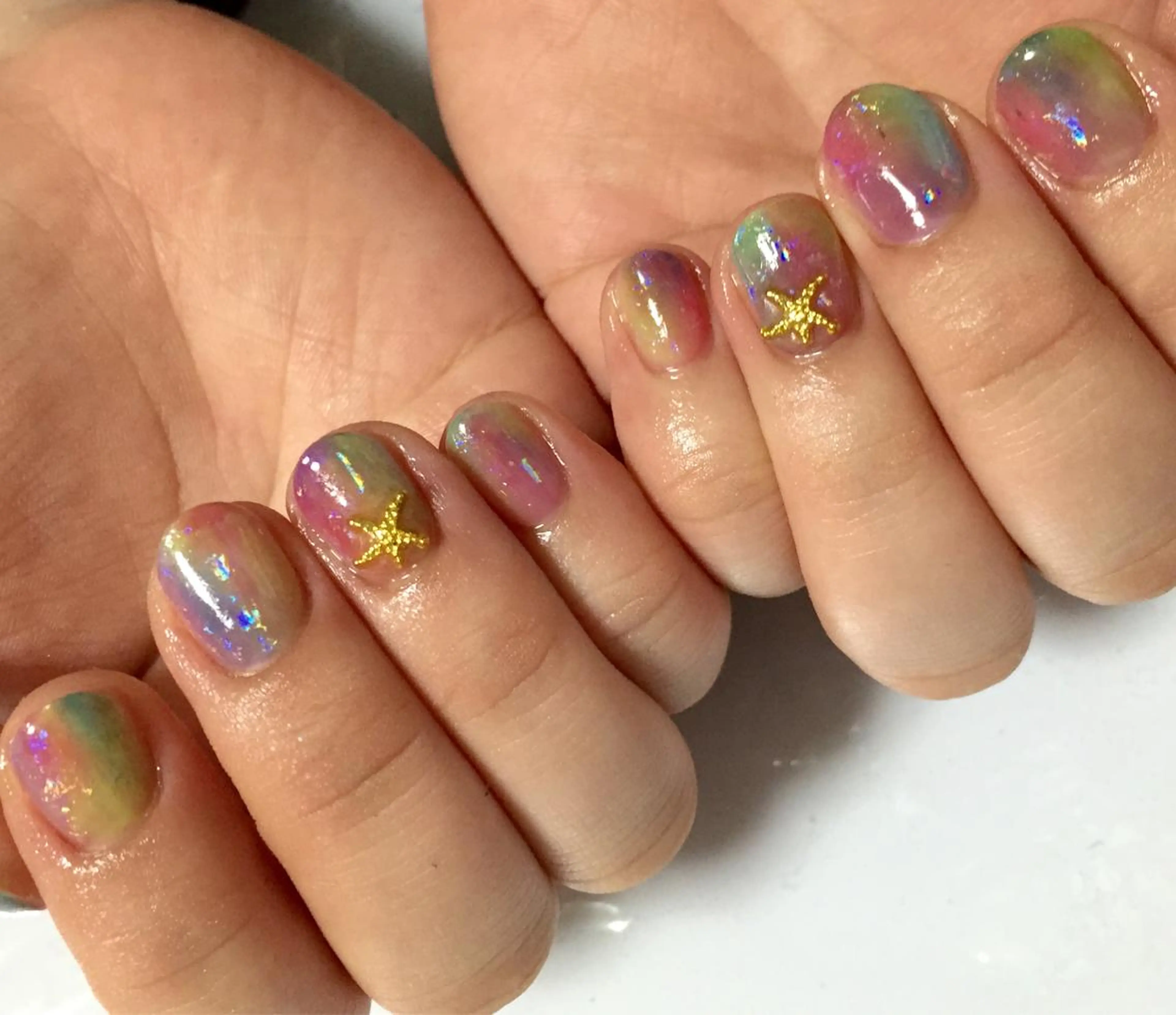 ネイル アートネイル 40代からの爪を守る ×ケア重視サロン♡のネイルデザイン