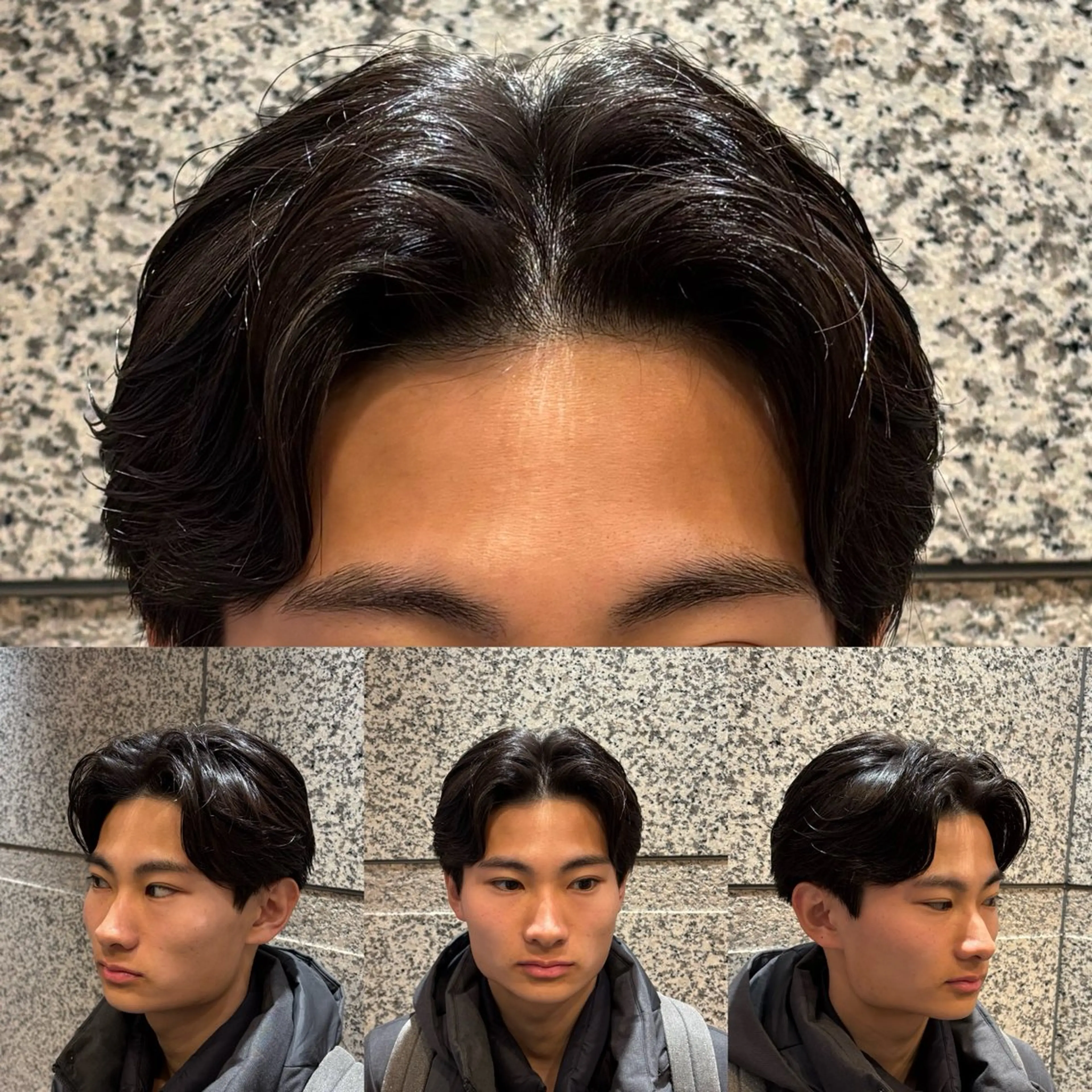 パーマ メンズ マスダ リョウタのヘアスタイル