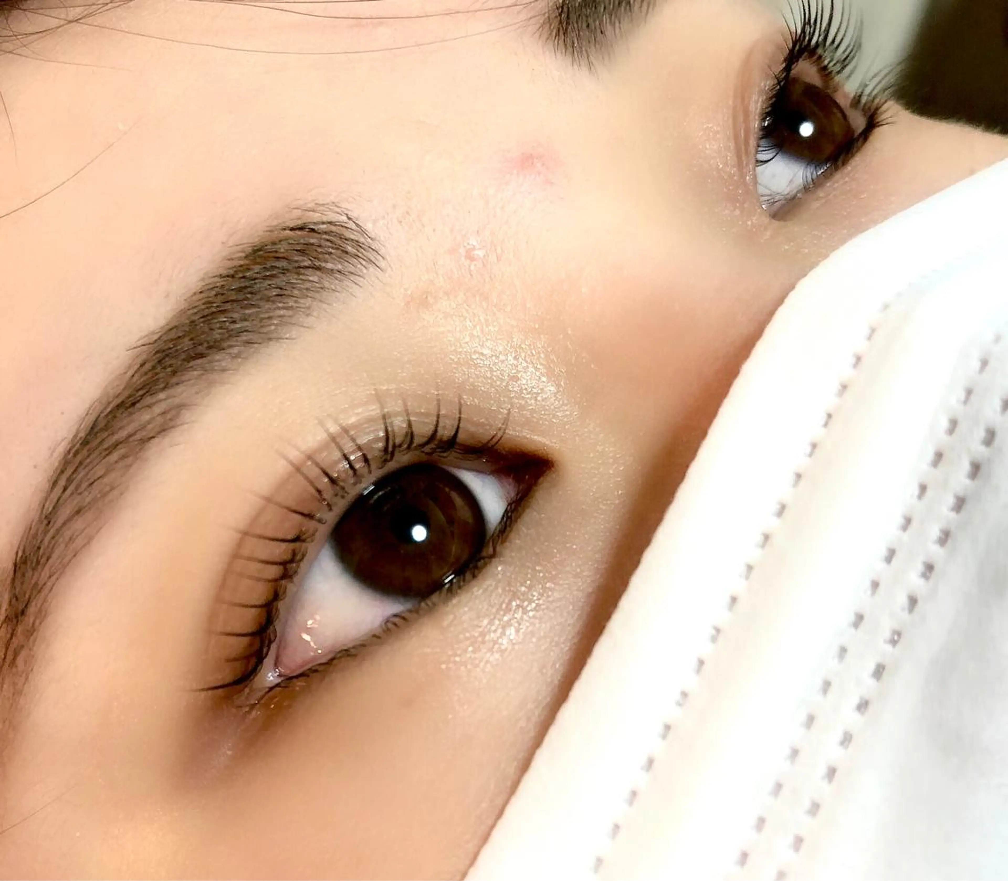 マツエク・マツパ パリジェンヌラッシュリフト 一重×まつ毛パーマ Hair&Make Nahoのマツエク・マツパデザイン