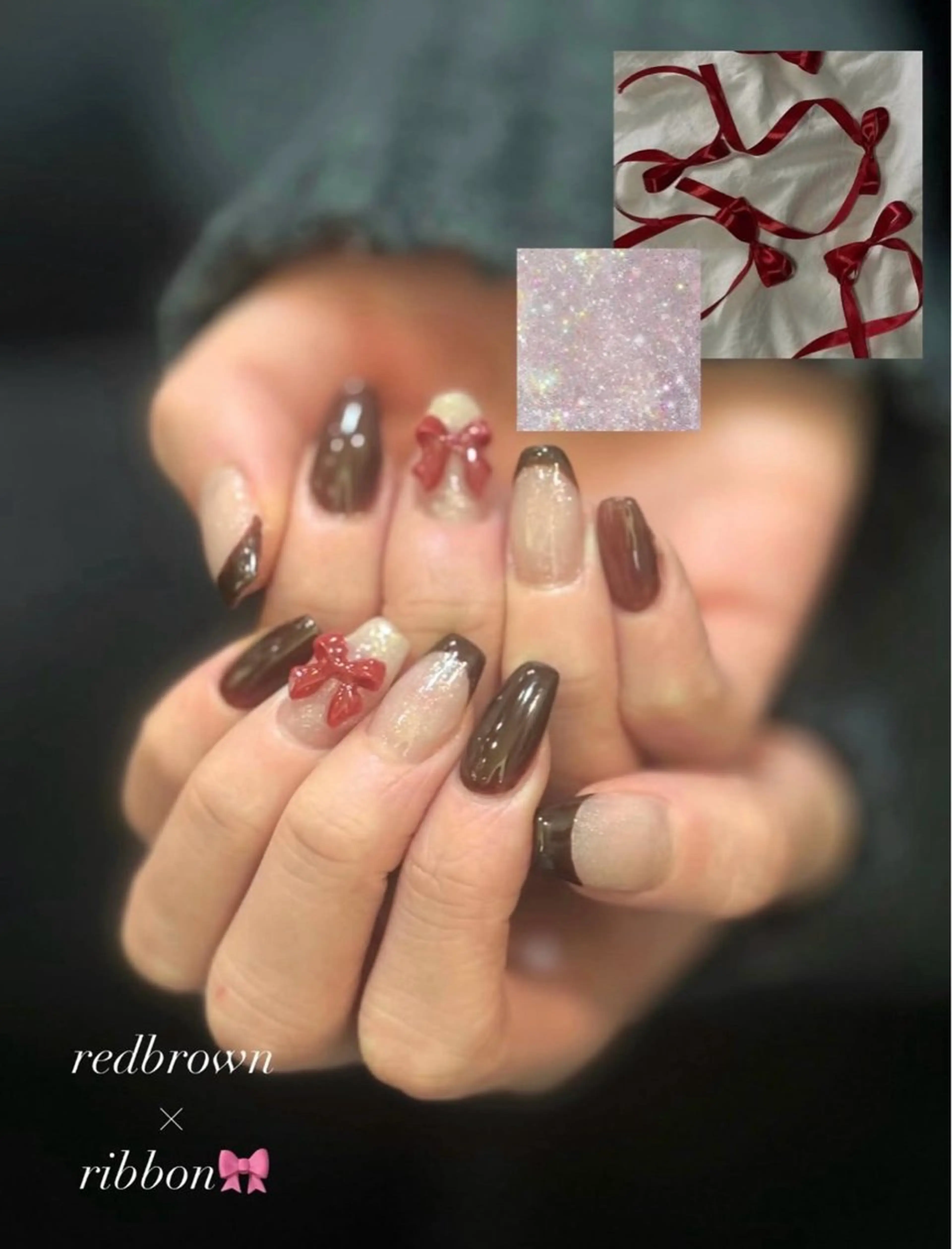 ネイル 黒川 夢彩のネイルデザイン