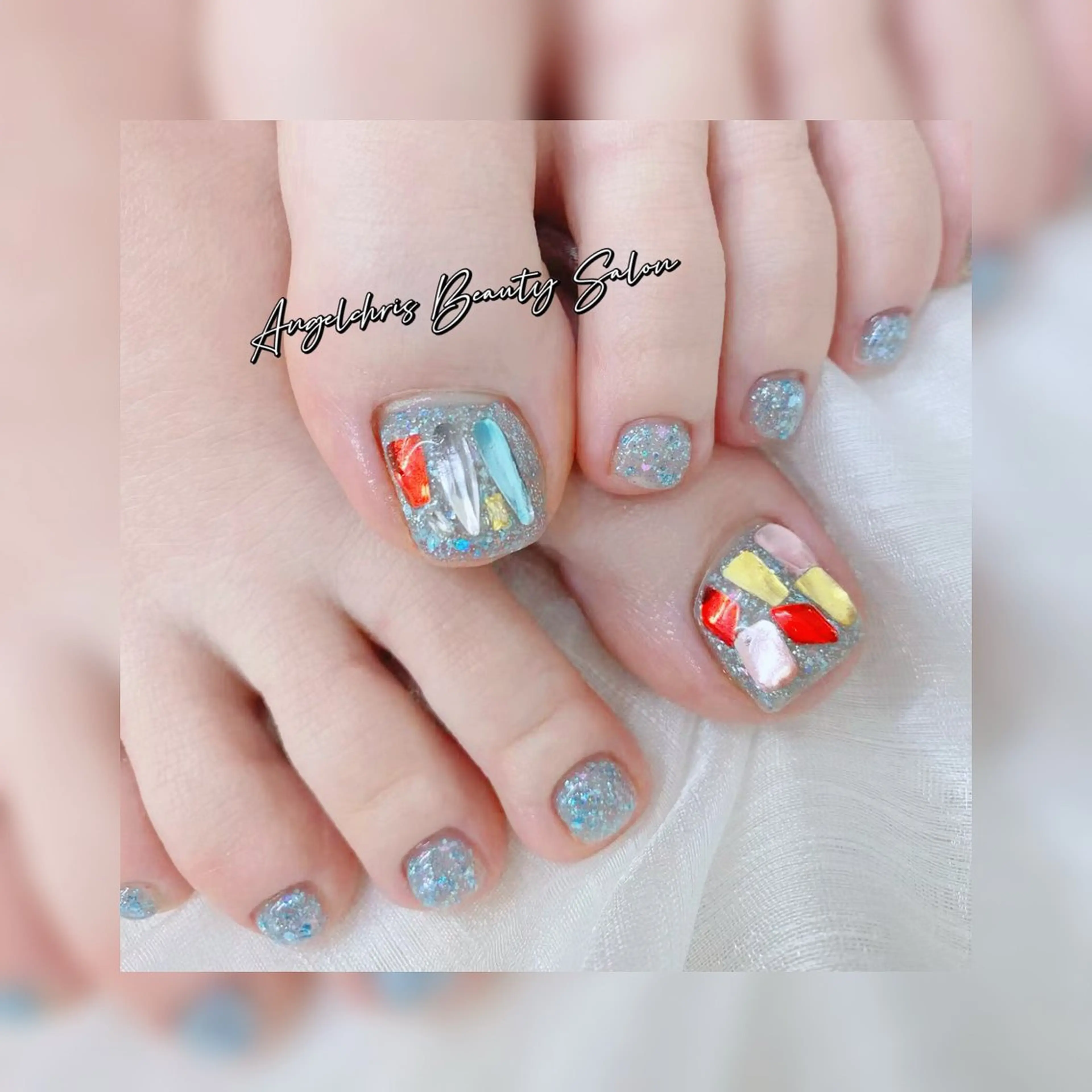 ネイル フットネイル AngelChris ビューティーサロンのネイルデザイン