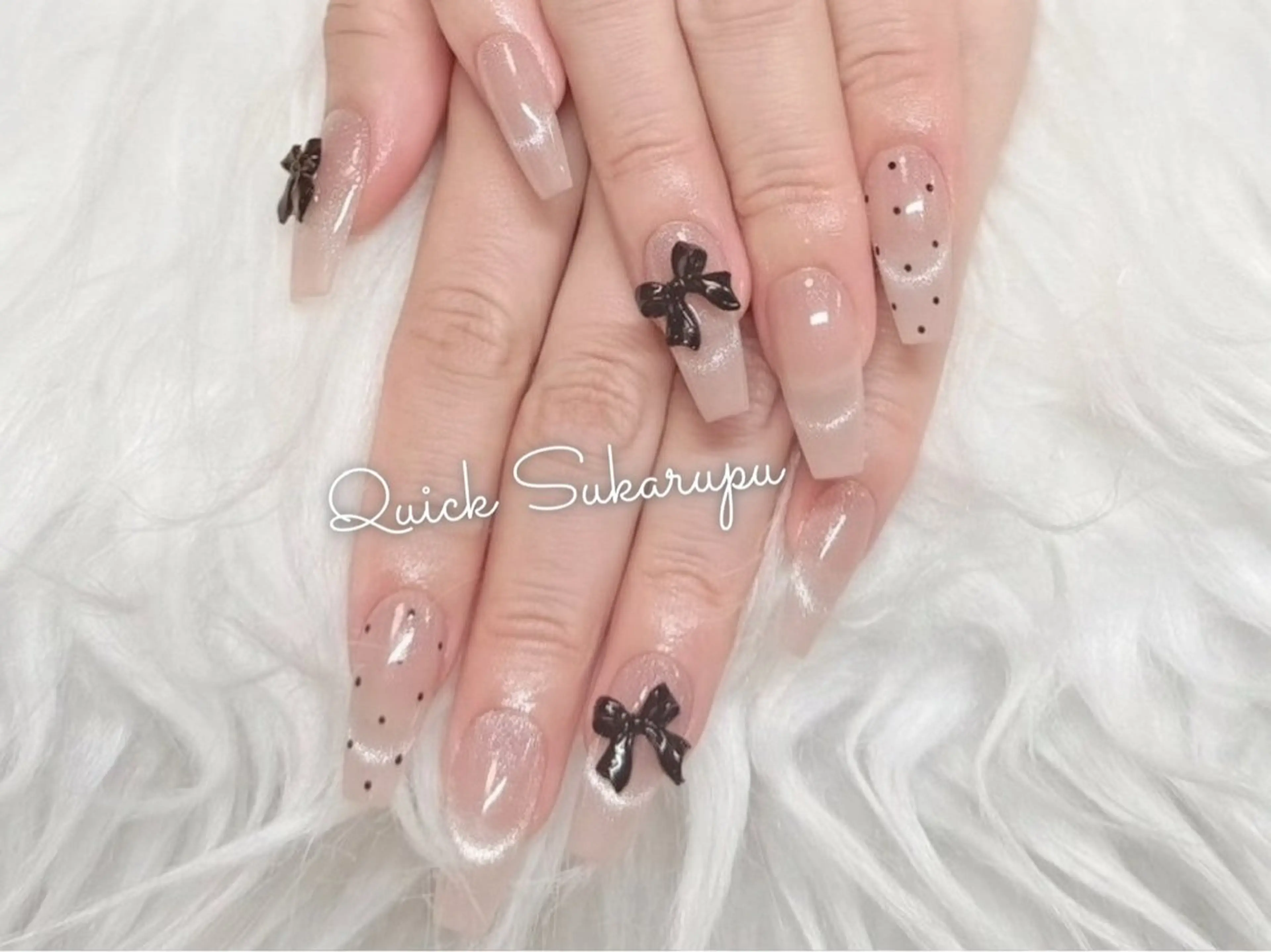 ロング Quick Sukarupu 高田馬場店所属・Quick Sukarupuのネイルデザイン