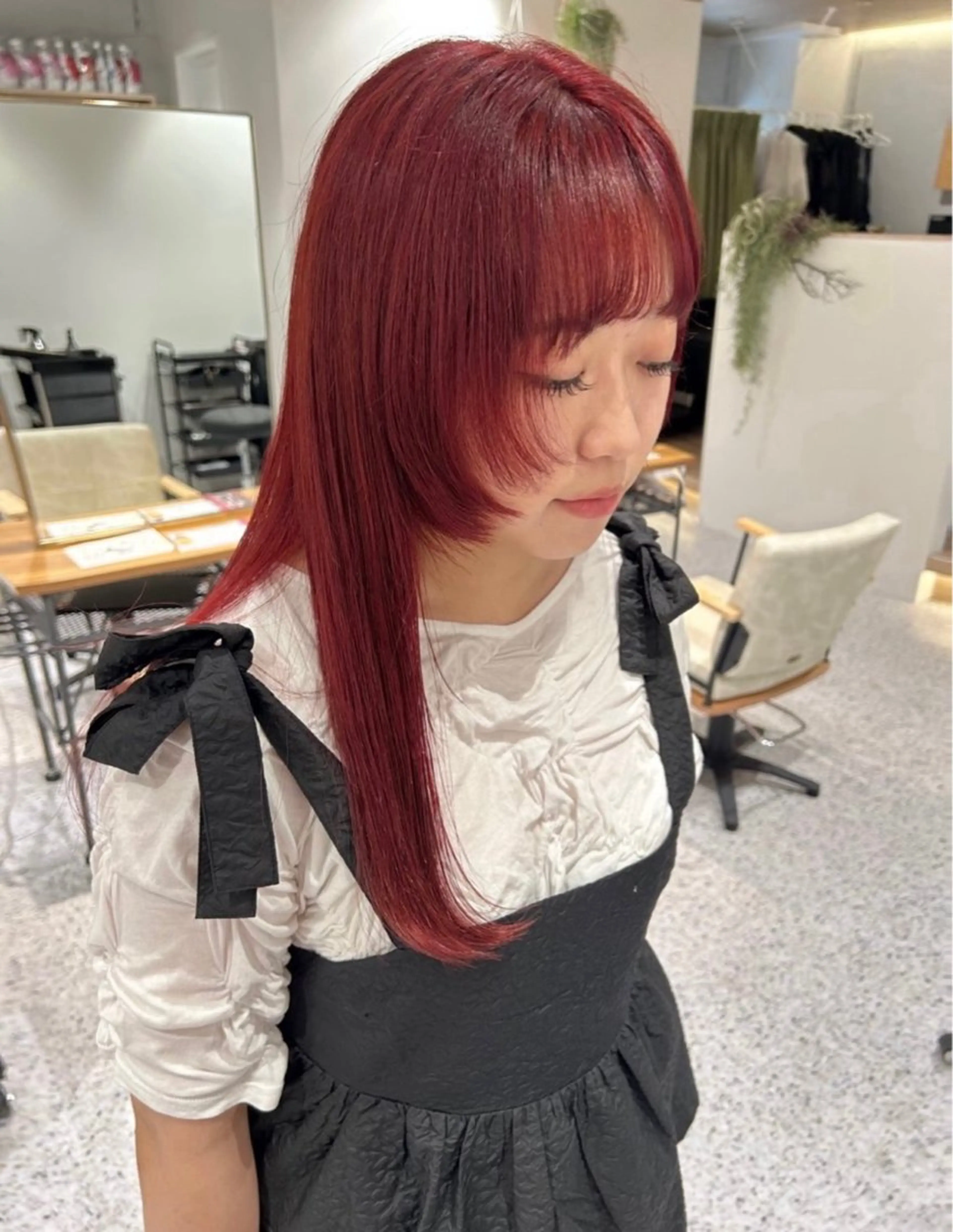 ロング ヘアカラー hair&eye🎀 /momoKaのマツエク・マツパデザイン