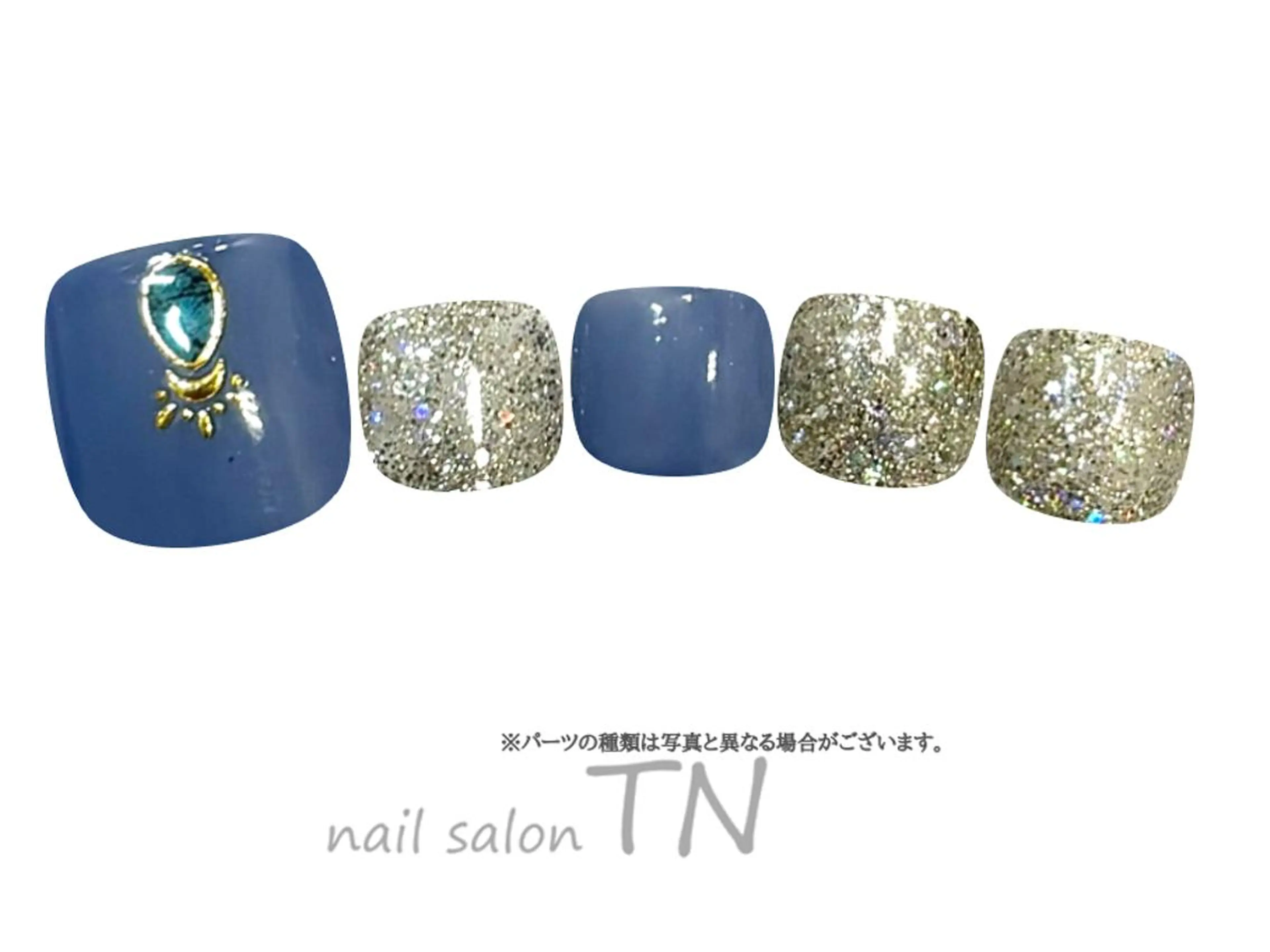 ネイル フットネイル 矢川 まどかのネイルデザイン