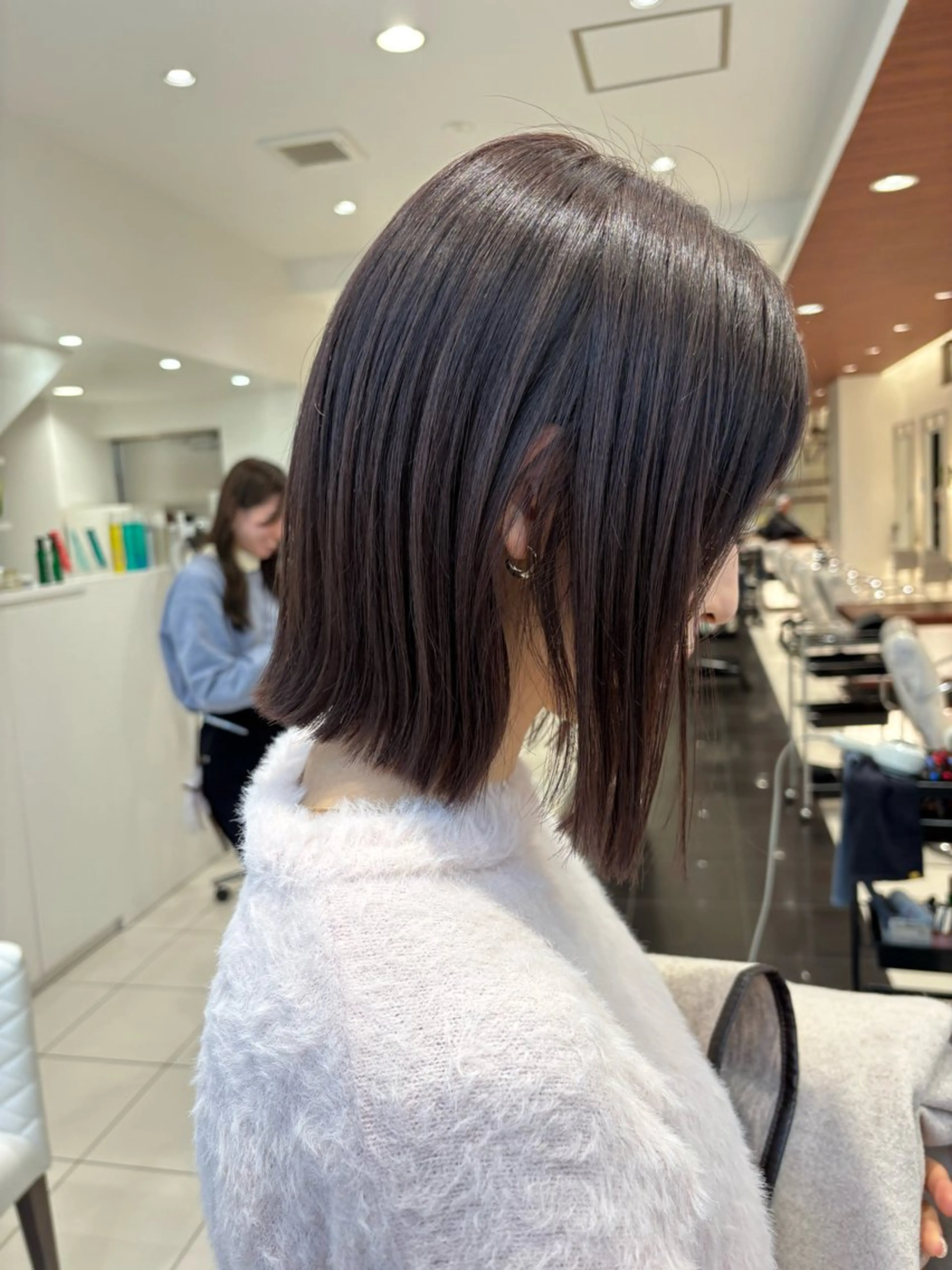 ミディアム カット ヘアカラー ヘッドスパ BiBi    武田 あやのヘアスタイル