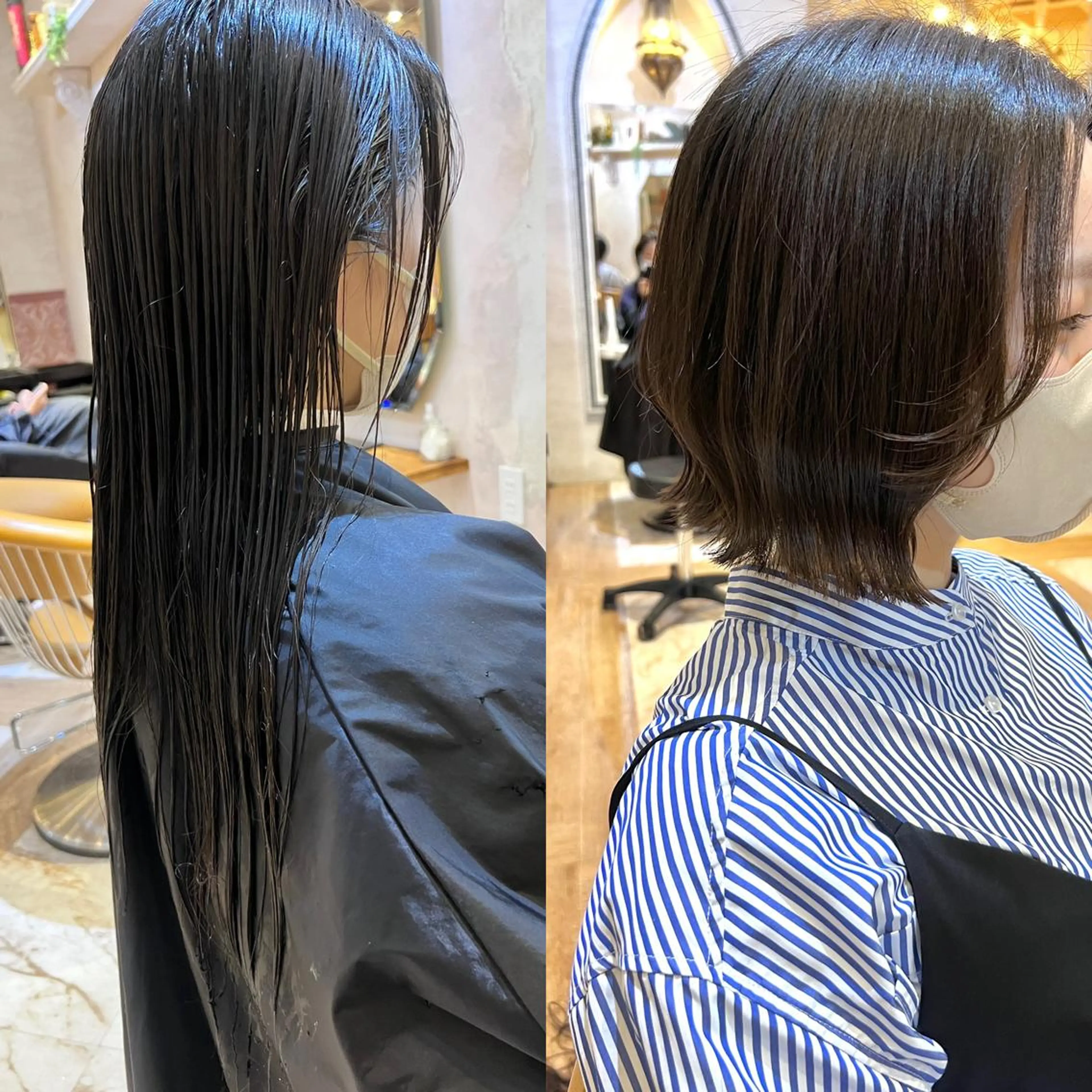 ミディアム カラー MIKU /ボブ/外ハネボブのヘアスタイル