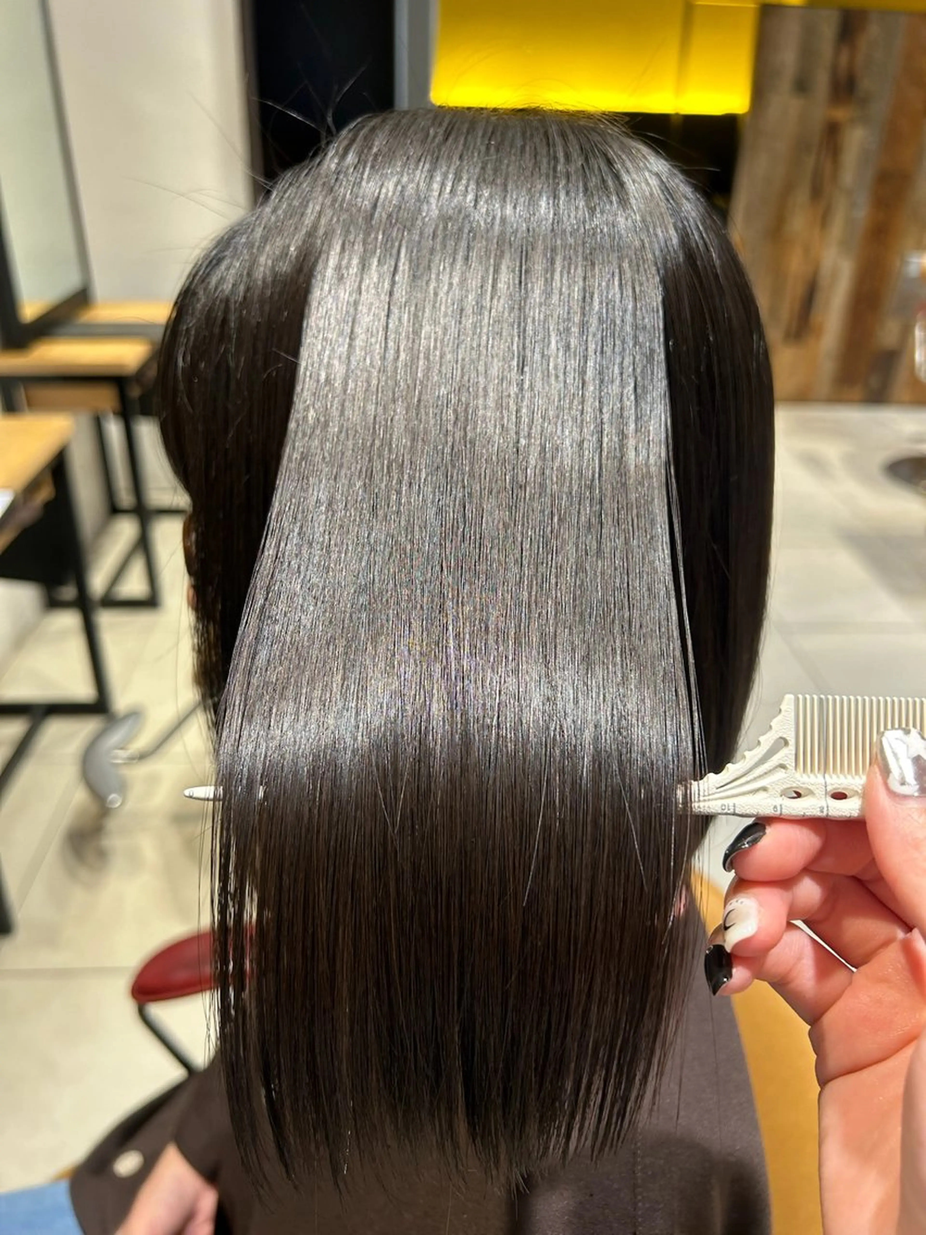 ⚡️平日限定⚡️カット+縮毛矯正の写真