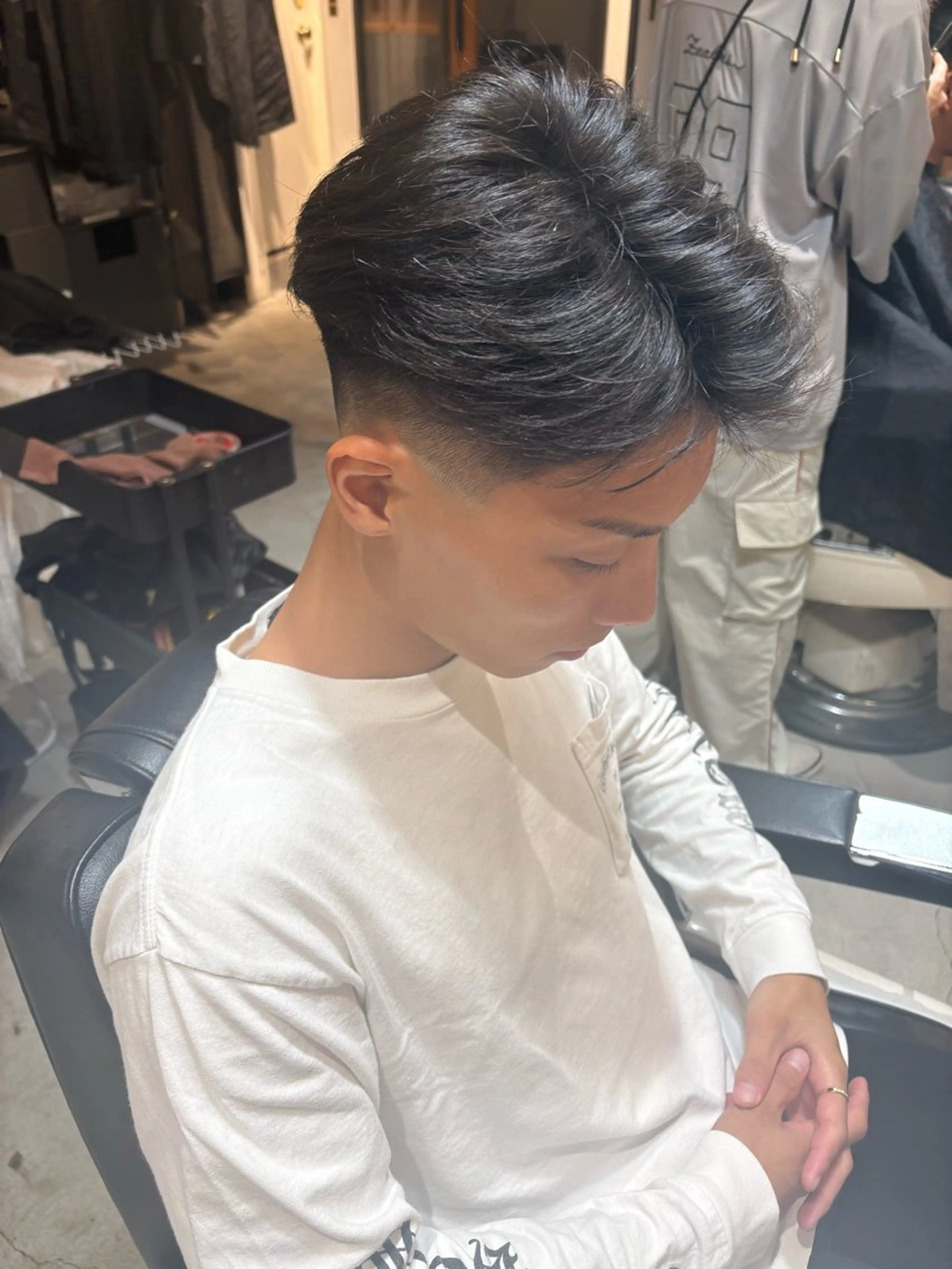 メンズ フェードカット FREAK BARBERSHOP 都島店所属・大塚 真聖のヘアスタイル
