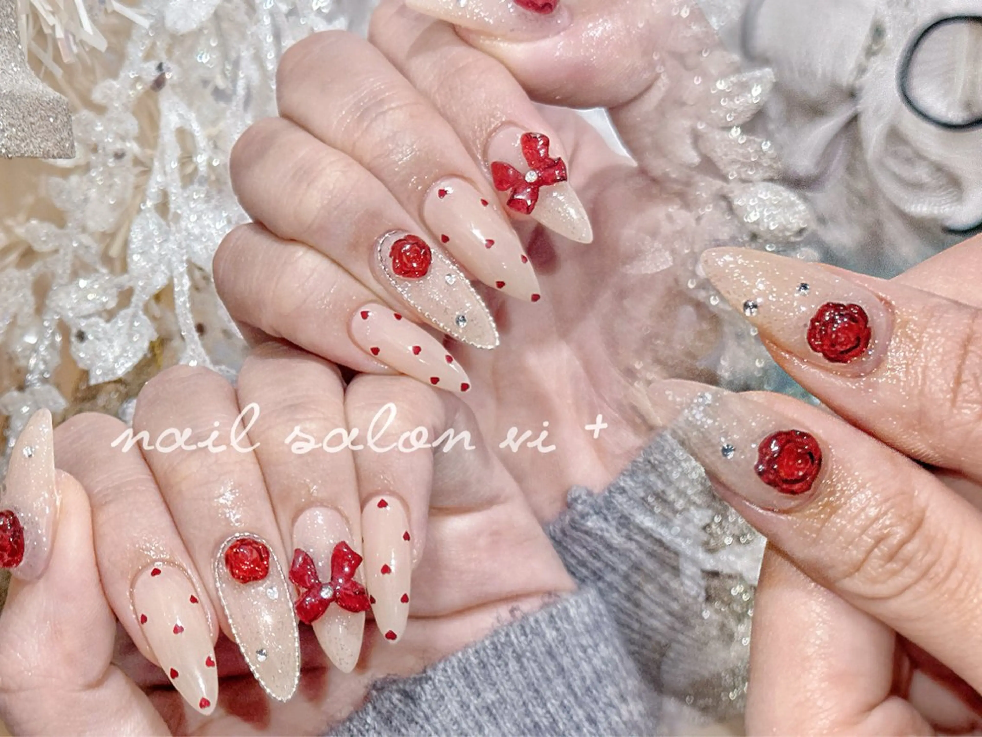 ネイル ハンドネイル ✨Nailsalon Vi+✨のネイルデザイン