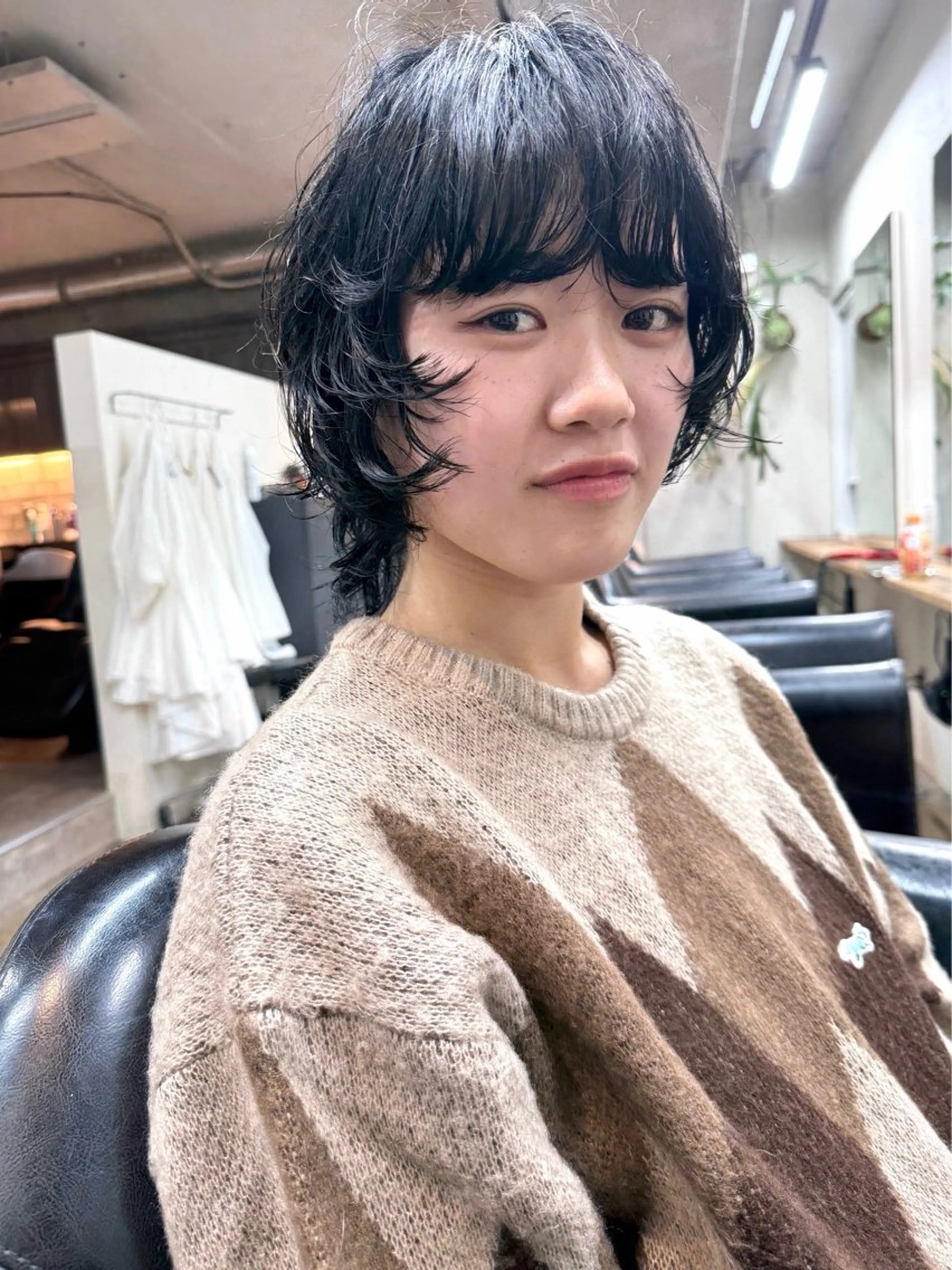 ショート パーマ カット パーマ トリートメント 下北沢 soiのヘアスタイル