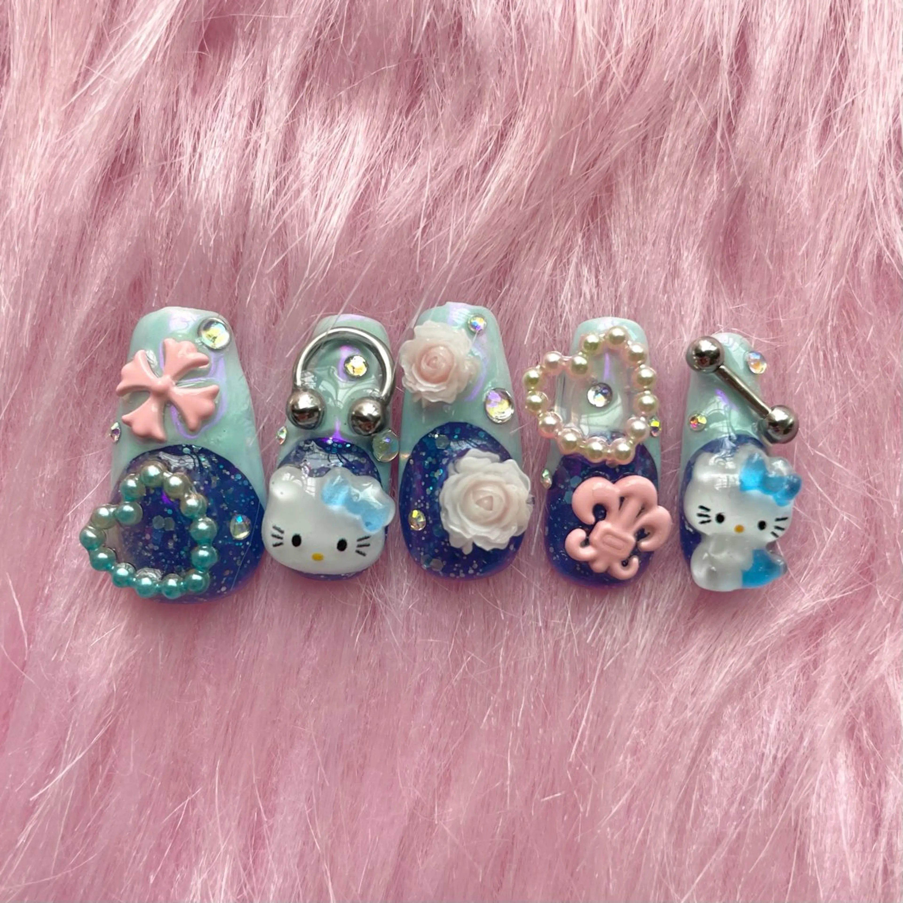 ネイル Nail ヌシん家 AKANEのネイルデザイン