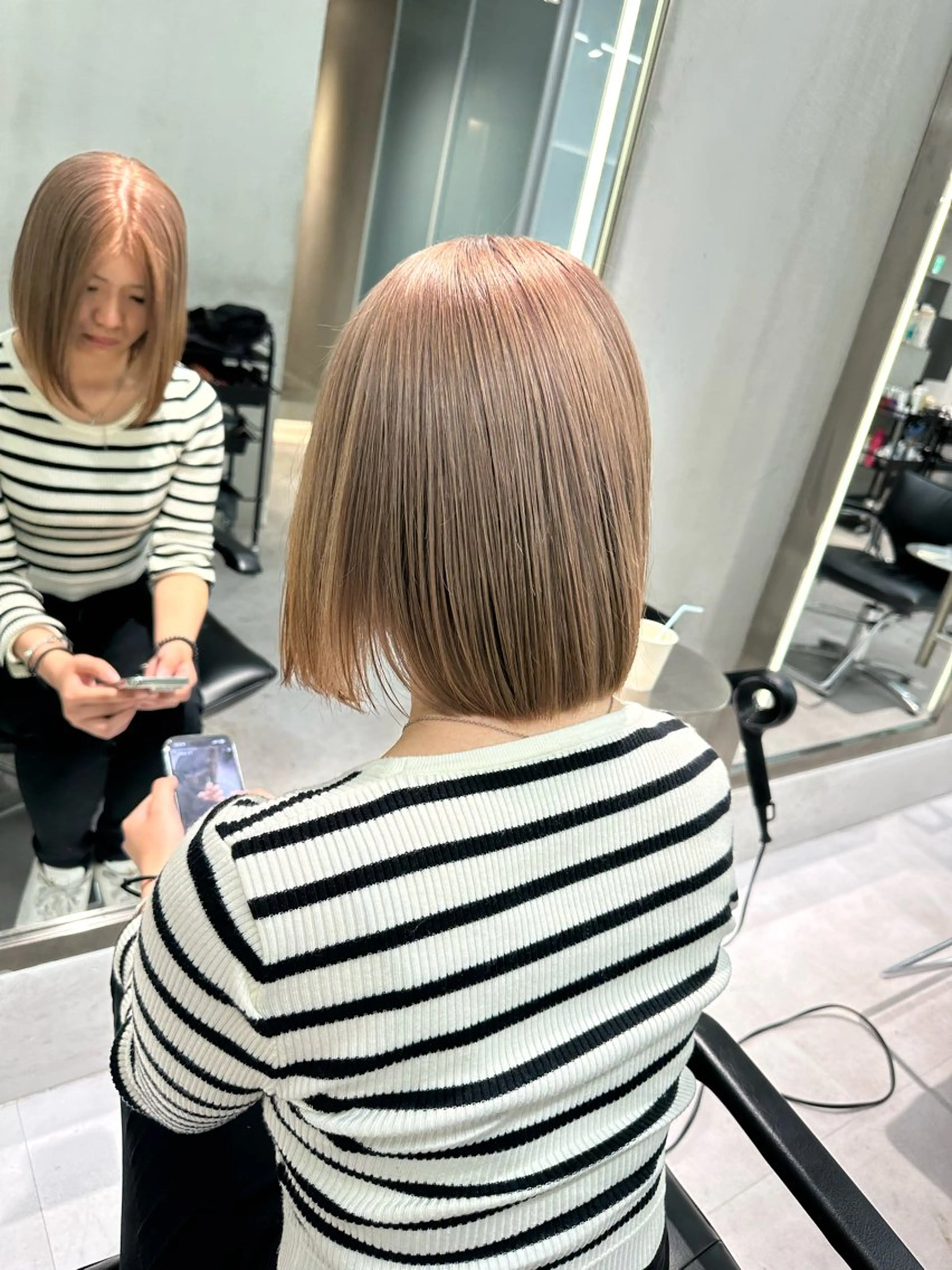 ミディアム カラー シールエクステ ブリーチ ケアブリーチ ダブルカラー ハイライトカラー 🌟代表 Yuito🌟のヘアスタイル