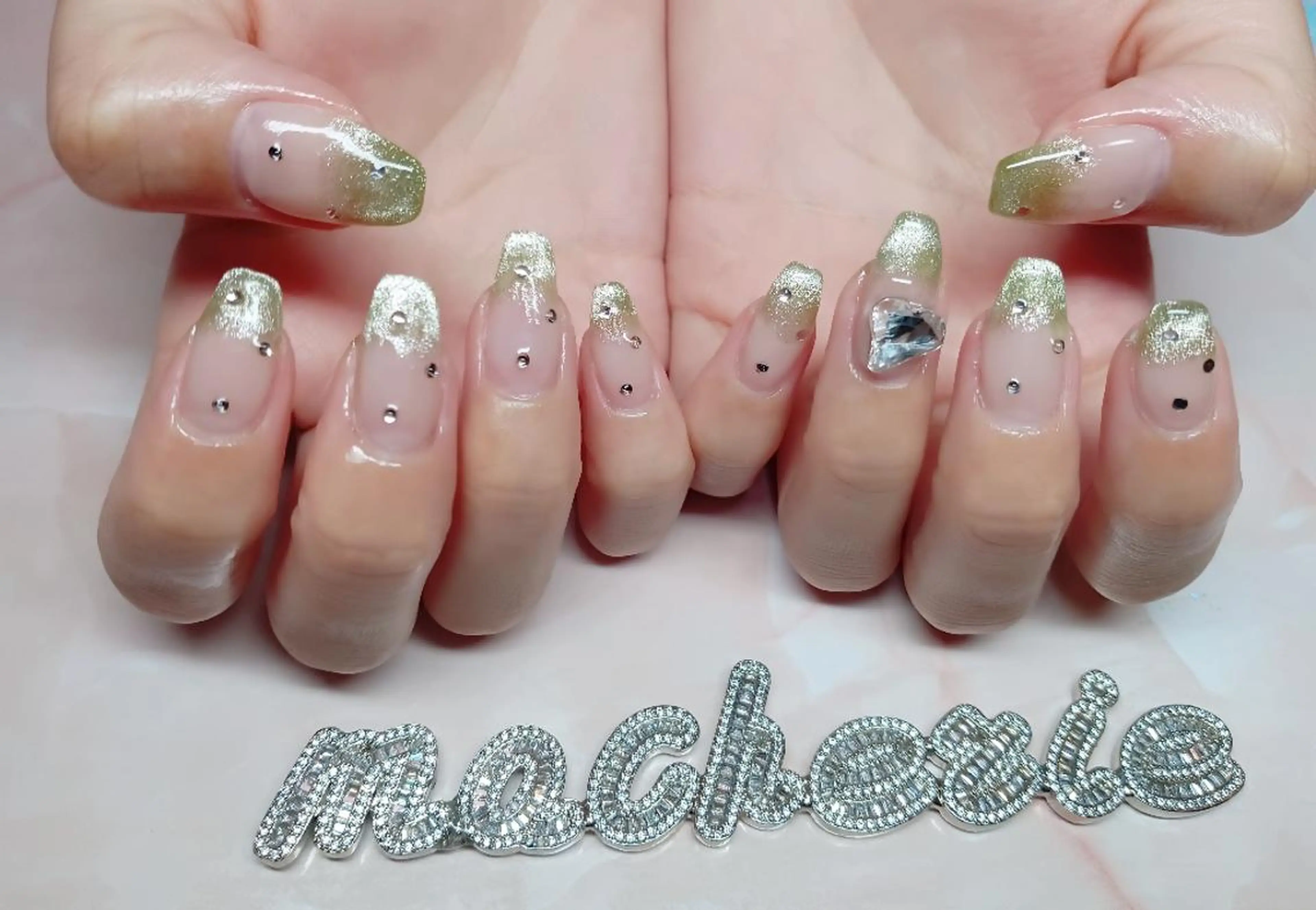 ネイル マグネットネイル ハンドネイル Nail Salon macherieのネイルデザイン