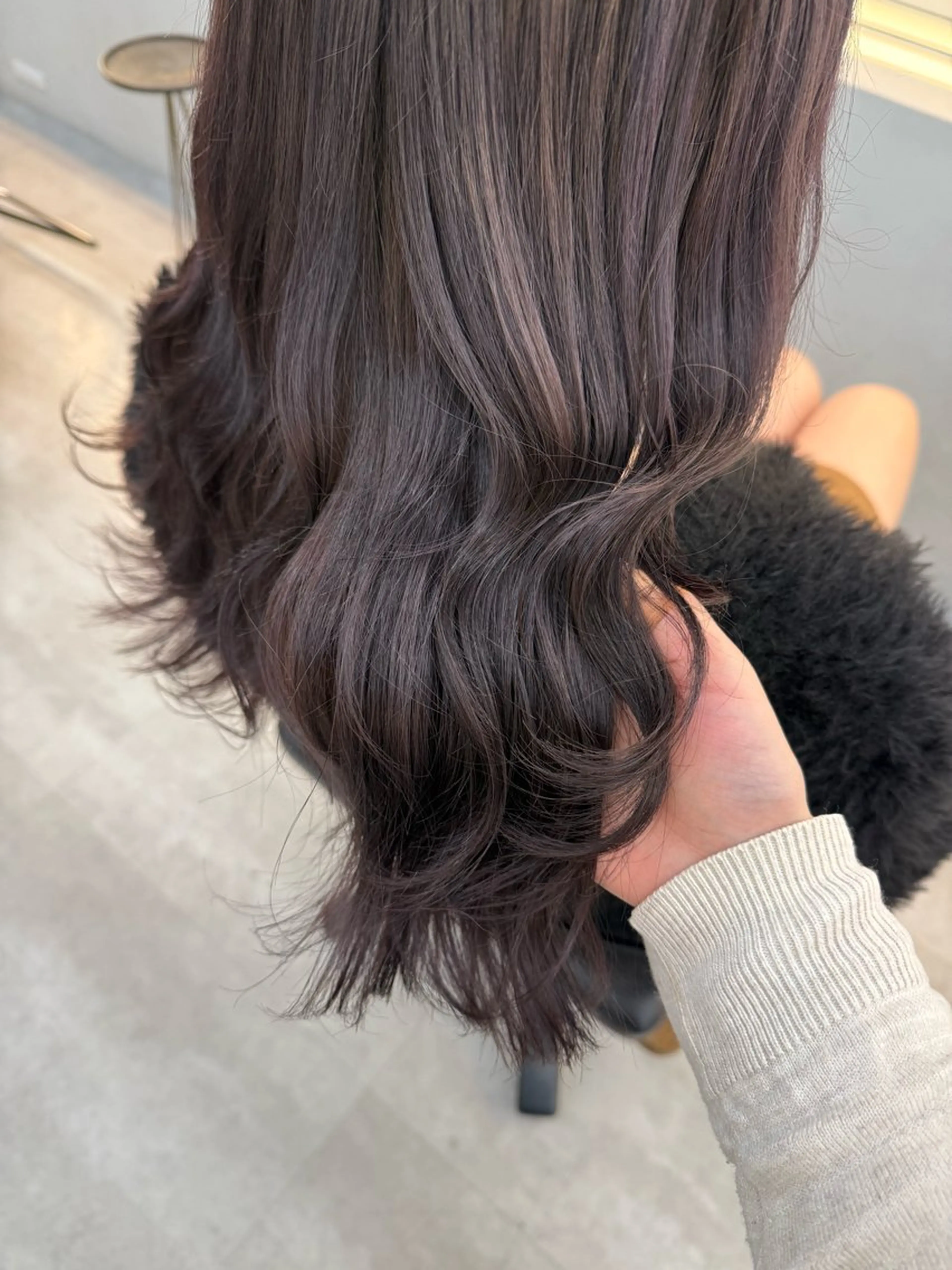 カラー ブリーチ グレージュ ラベンダーカラー ラベンダーグレージュ ラベンダーグレー ヘアカラー wuvhair所属・wuvhair/ あかりのヘアスタイル