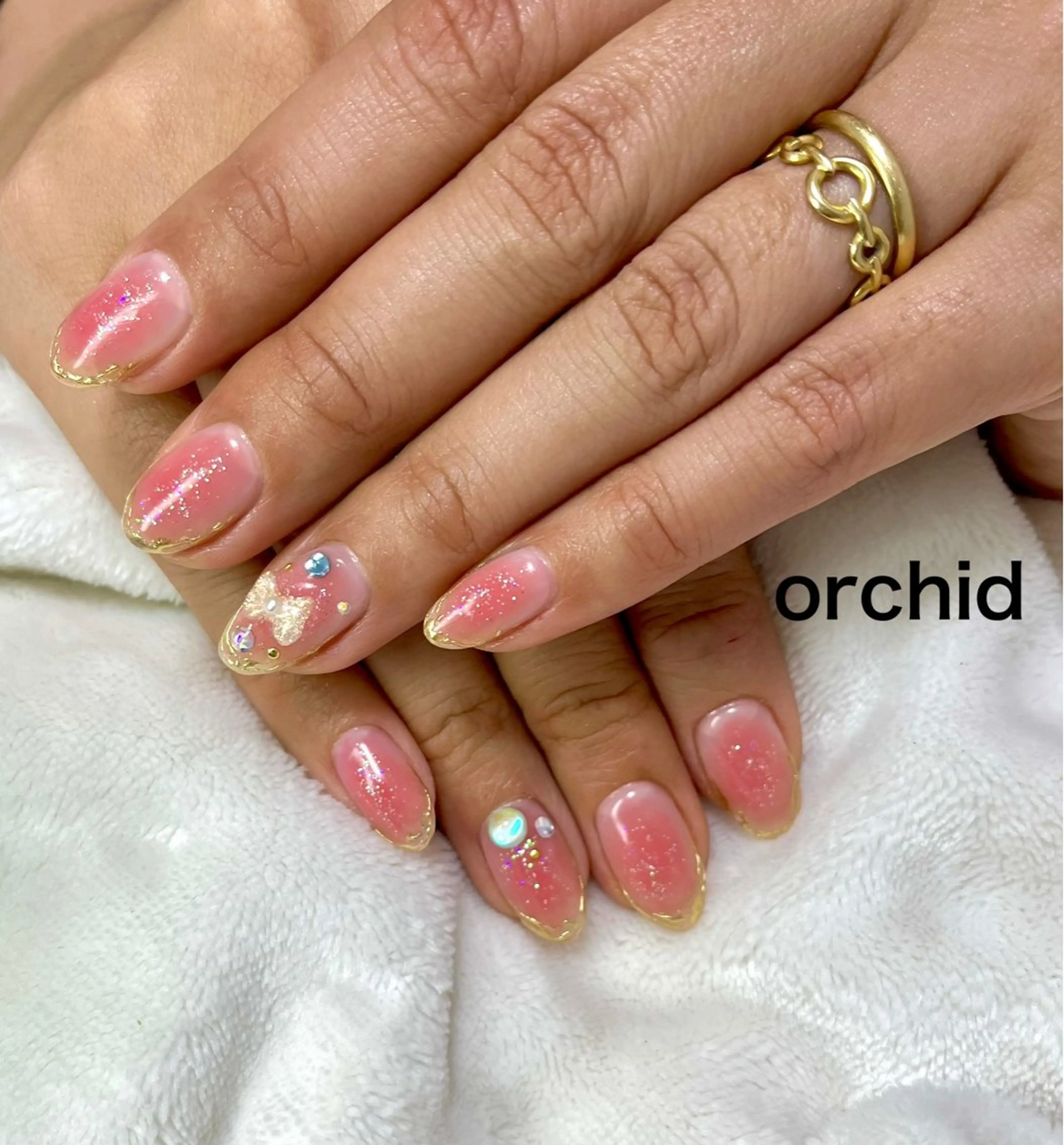 ネイル orchid ♡オーキッドのネイルデザイン