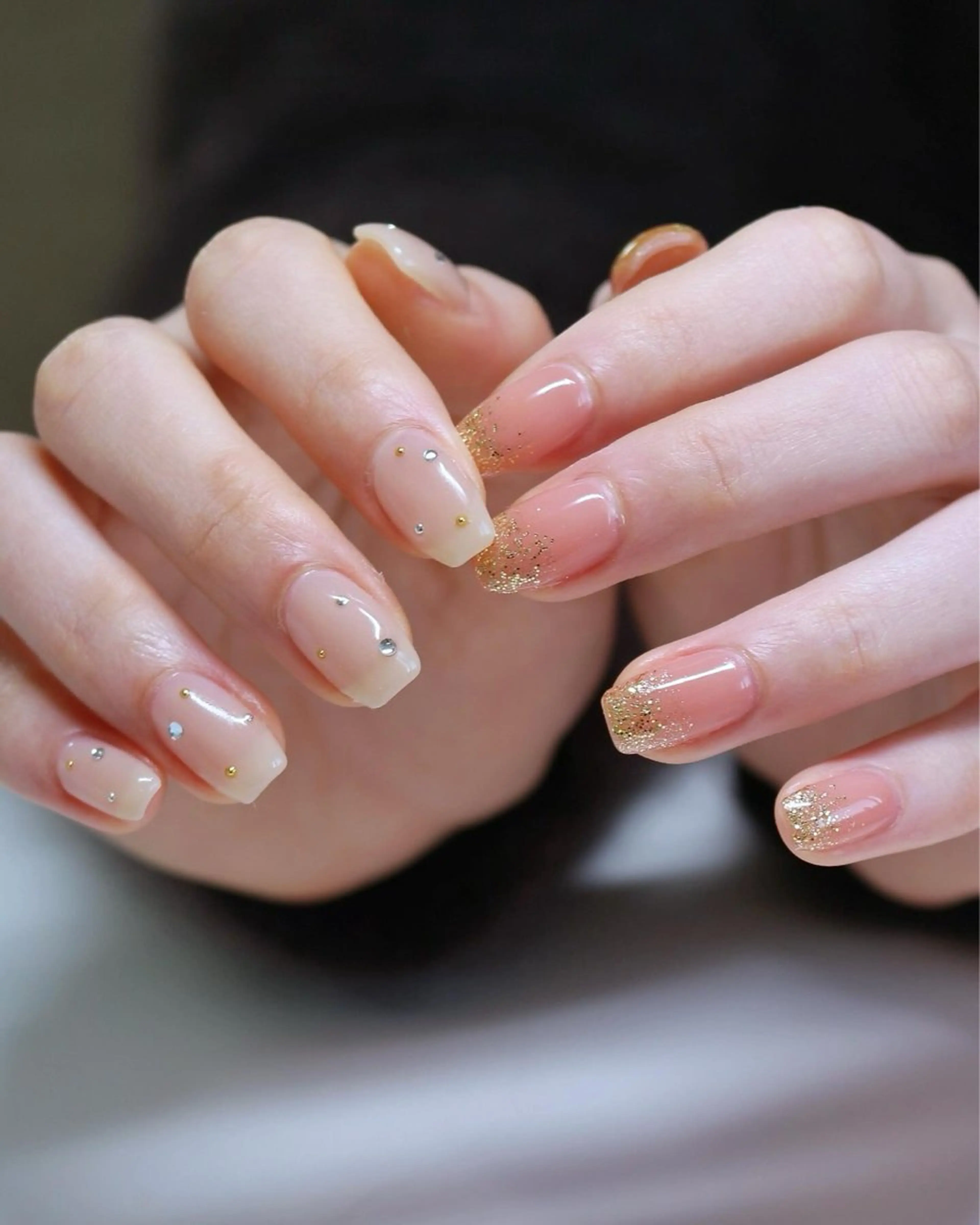ネイル ピンク シンプルネイル ハンドネイル Baku Nailsのネイルデザイン