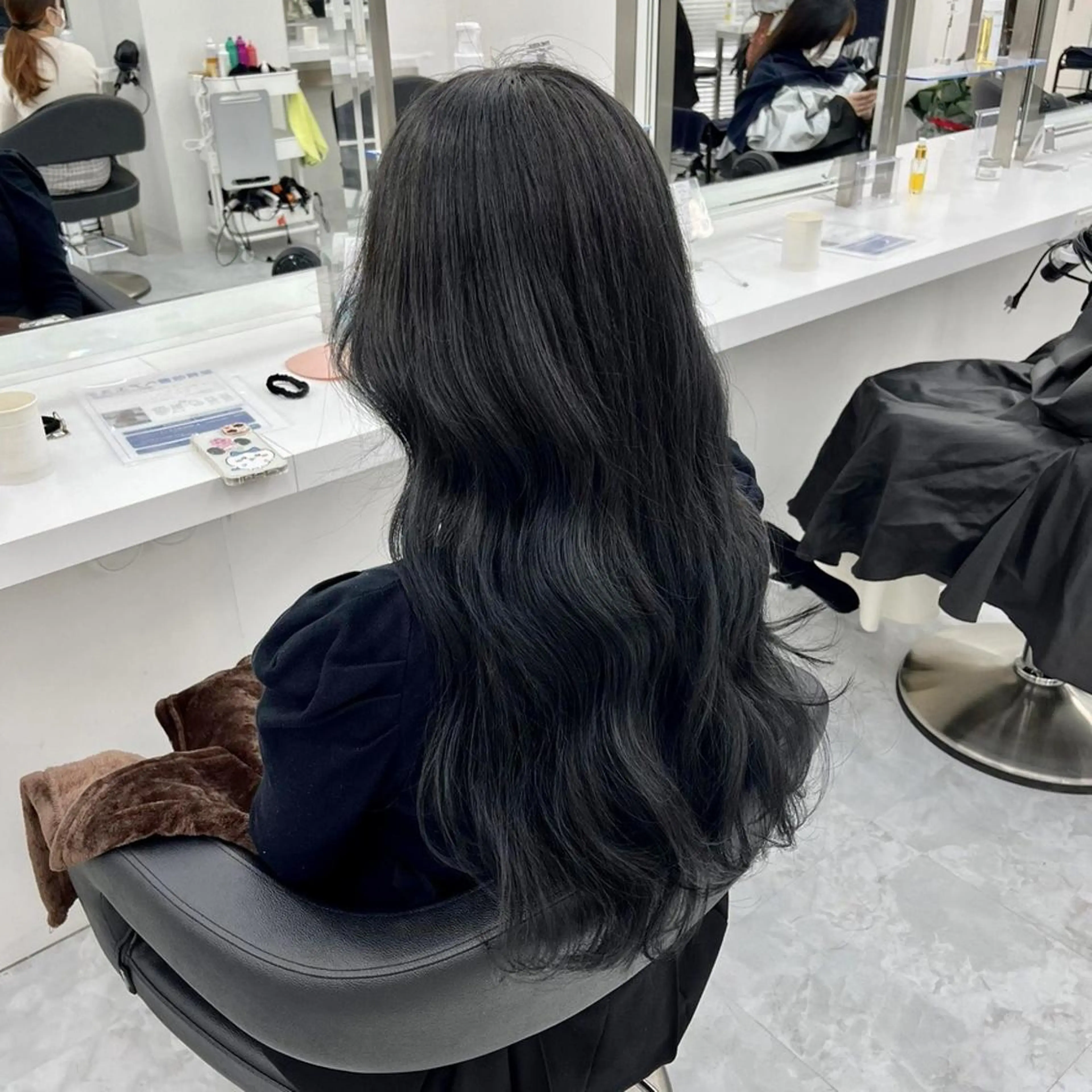 カラー 透明感スタイル 💖ブリーチなしのヘアスタイル