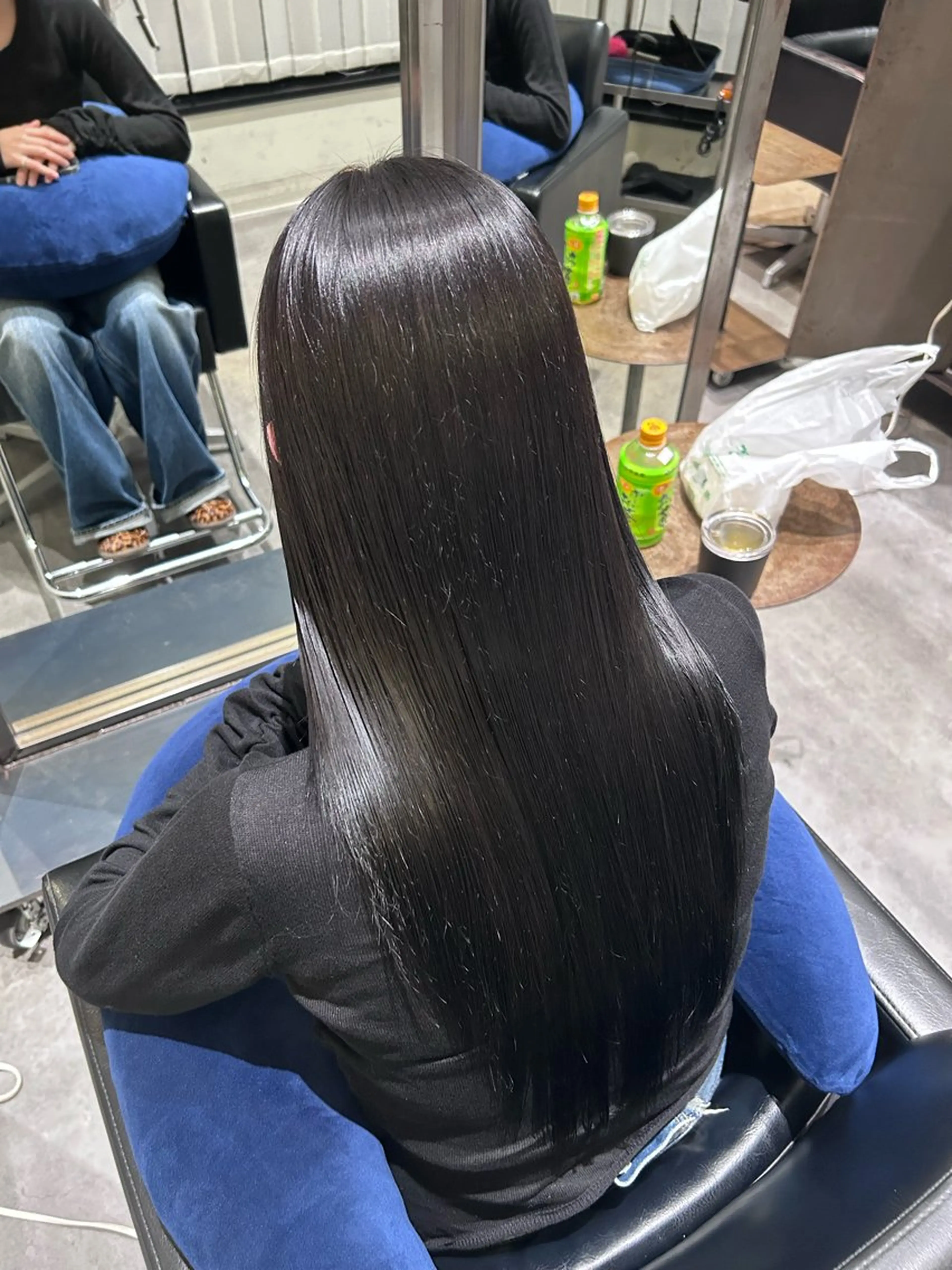 ロング 嶋崎 楓也のヘアスタイル